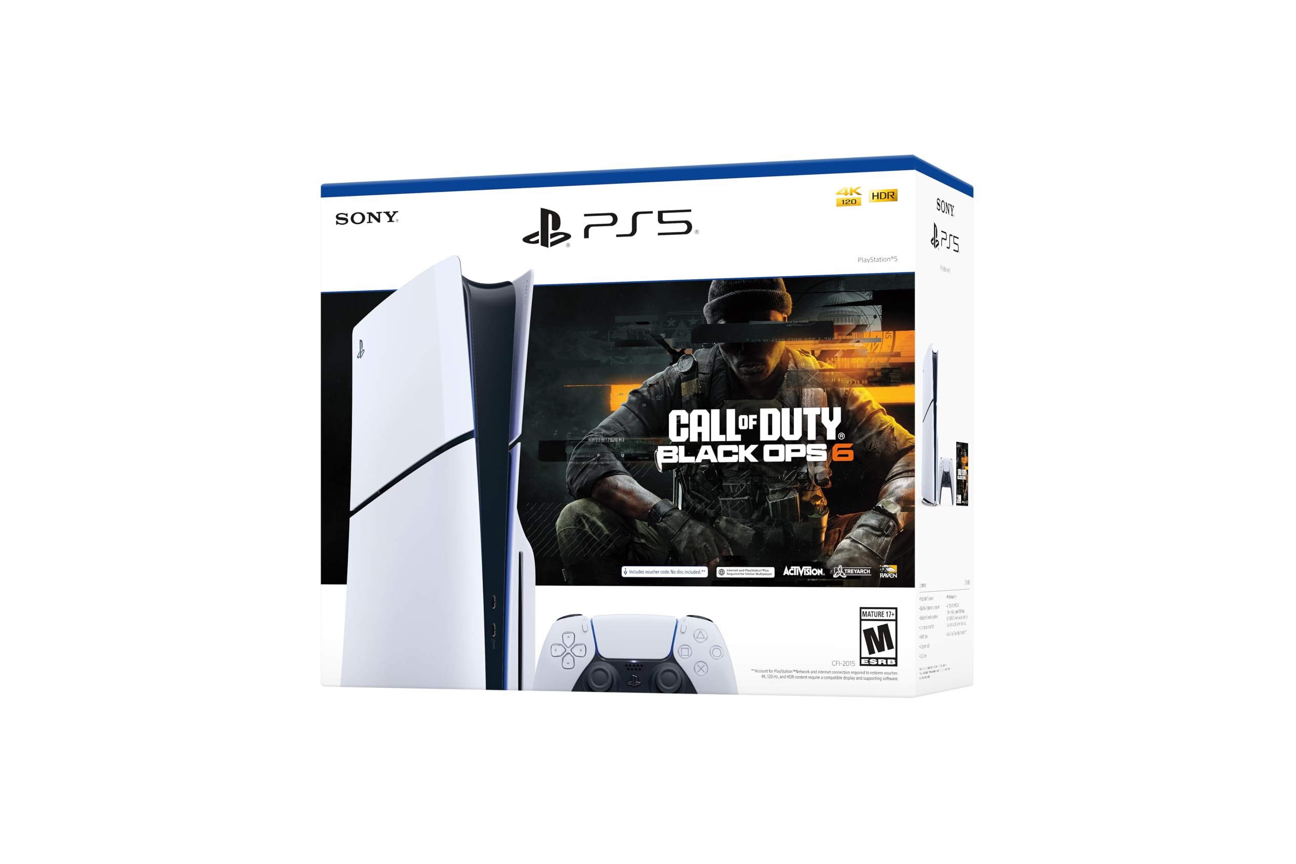 PlayStation®5 Digital Edition (slim): PlayStation&#xAE;5 console (slim) PS5 w/ Black Ops Bundle