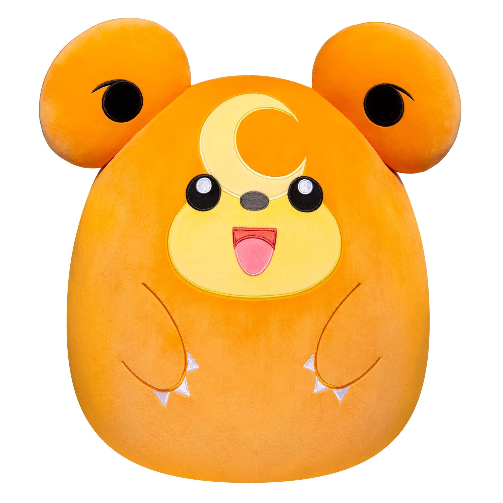 Squishmallows Pokemon  Clefairy Plush - Add Clefairy to Your Squad, Ultrasoft Stuffed Animal Medium Plush, Official Kelly Toy Plush - Image 1