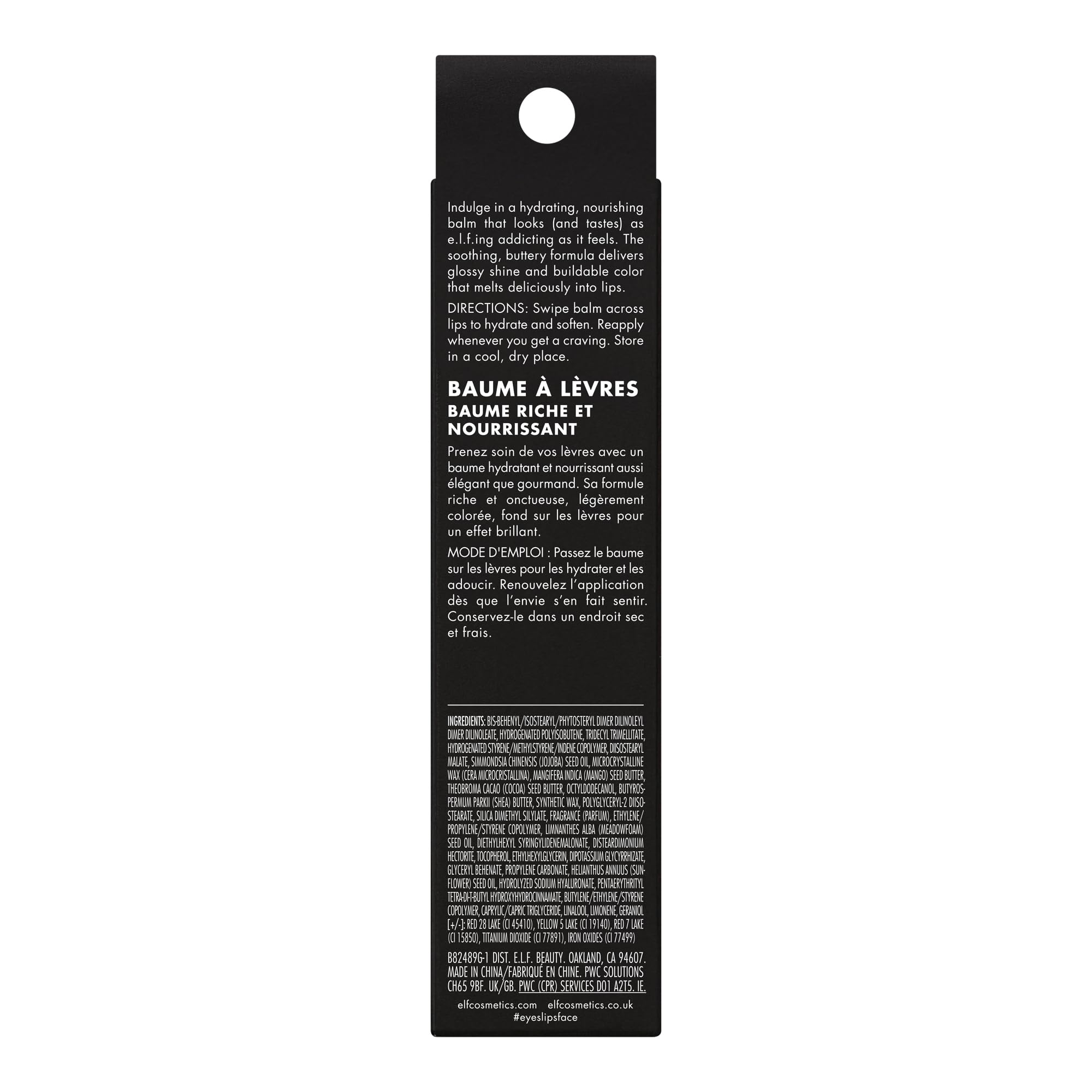 e.l.f. Glow Reviver Melting Lip Balm, Hydrating Tinted Lip Balm For A Glossy Finish & Soft, Supple Lips, Vegan & Cruelty-Free,