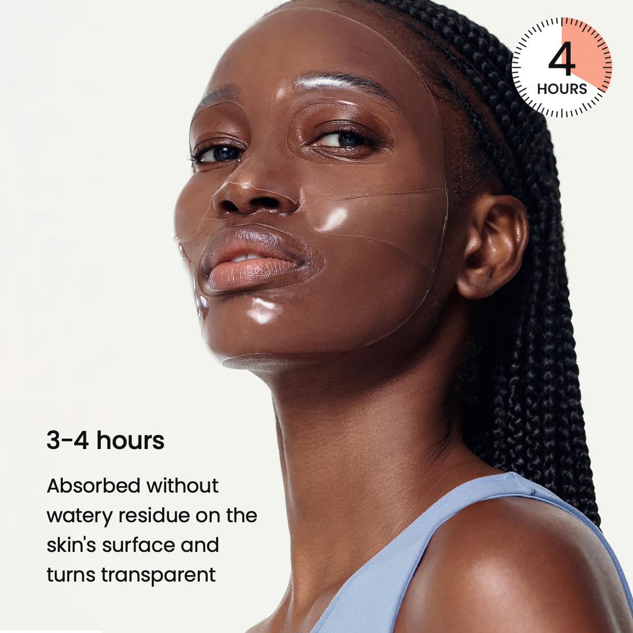 BIODANCE Hydro Cera-nol Real Deep Mask, Overnight Hydrogel Mask, Hydrating Facial Mask For Sensitive Skin, Redness Reducing & Quick Soothing Effect, 1.19oz(34g) x 4ea: 4 Count (Pack of 1) Cera-nol Mask