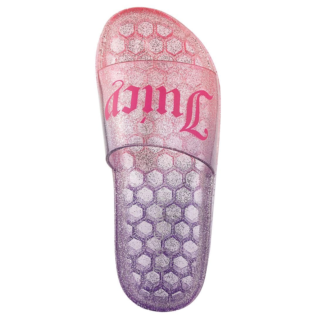 Juicy Couture Slide Sandals, Beach Flats for Women, Summer Shoes: Juicy Couture Slide Sandals, Beach Flats for Women, Summer Shoes