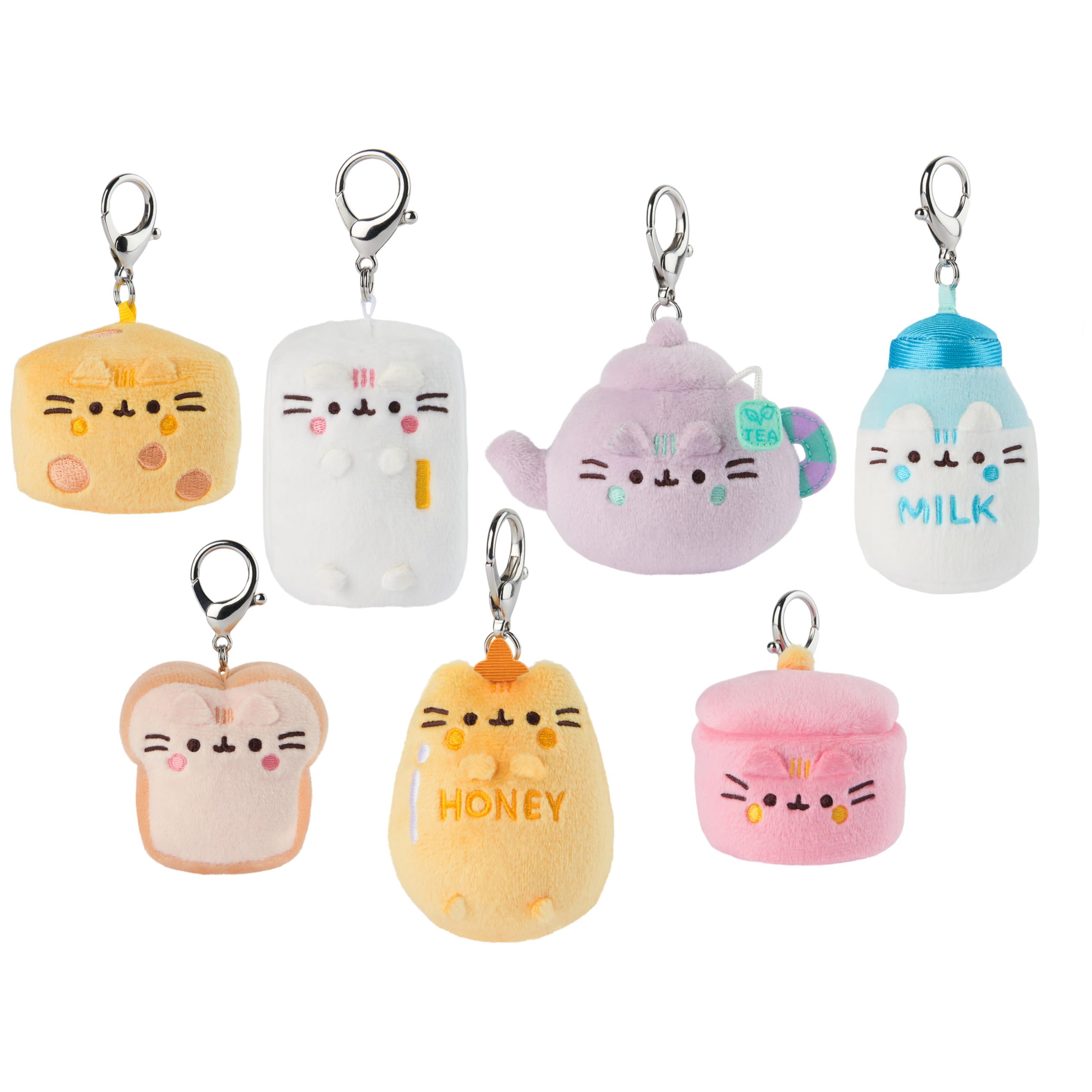 GUND Pusheen Kitchen Surprise Plush Series #22 Mystery Unboxing, Multicolor, 3” (1 of 8 Random Styles): 1 Red