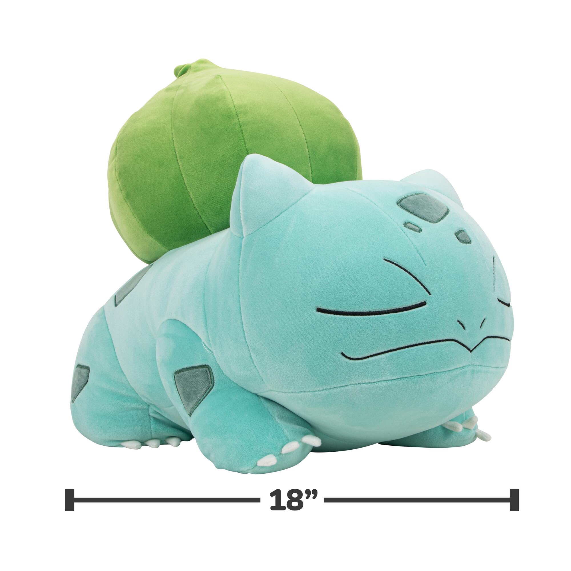 Pokemon  Sleeping Plush - 18-Inch Premium Plush in Sleeping Pose: Bulbasaur