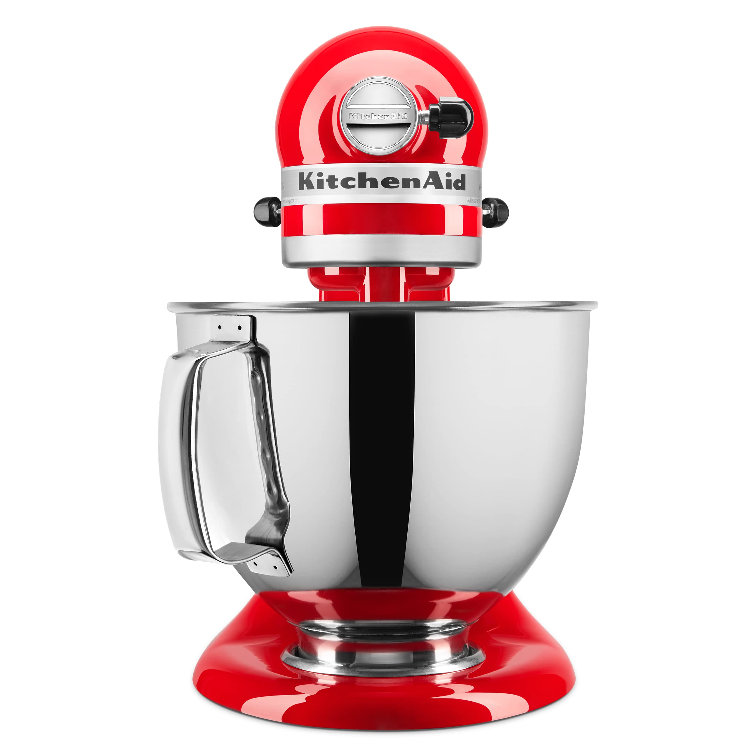 KitchenAid Artisan Series 5 Quart Tilt Head Stand Mixer with Pouring Shield KSM150PS,: Passion Red Mixer + Mixer Attachment, 5 Piece