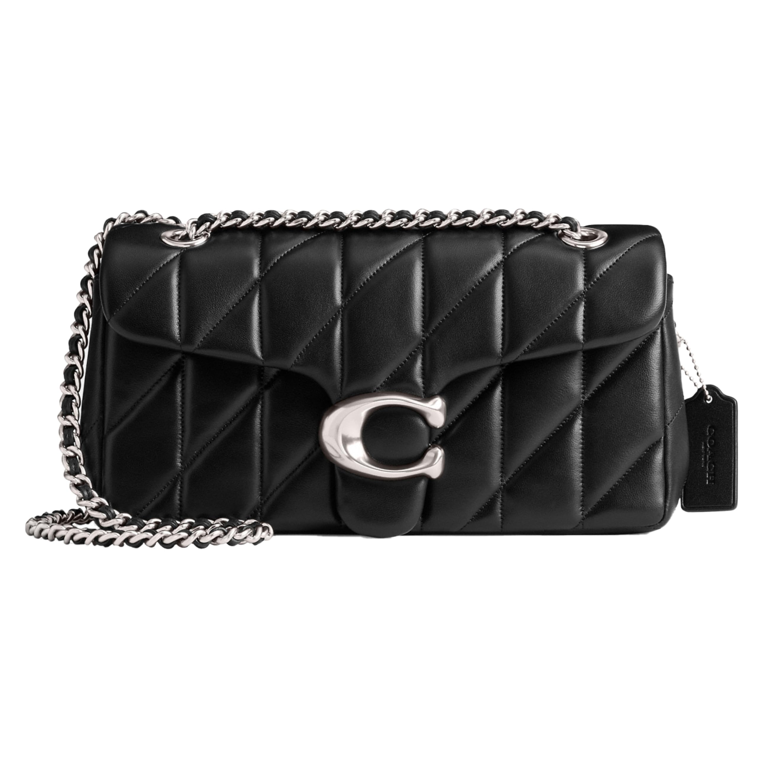 COACH Quilted Tabby Shoulder Bag 26 with Chain