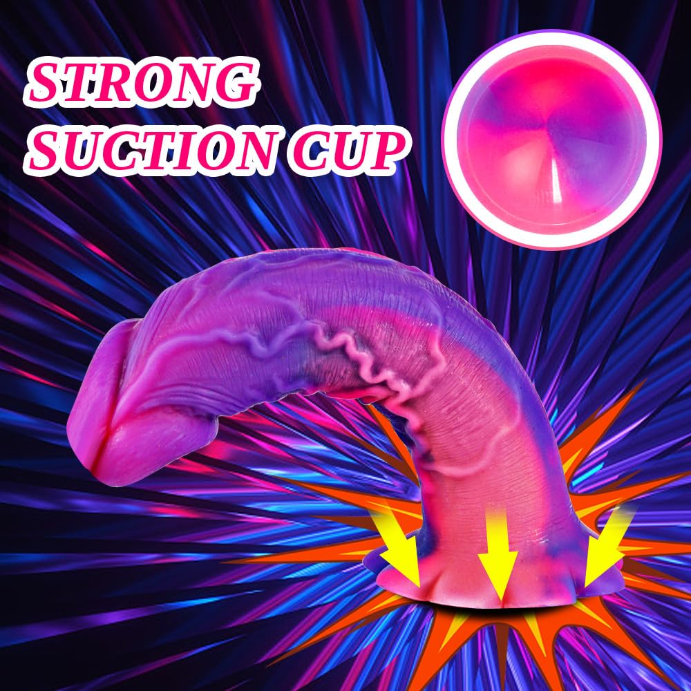3 Piece Silicone Suction Cup Realistic Dildo Set (Small Medium Large): Anal Plug Training Kit with Big Size, G-Spot Stimulation, Suction Cup Toy for Women, Body Safe Silicone