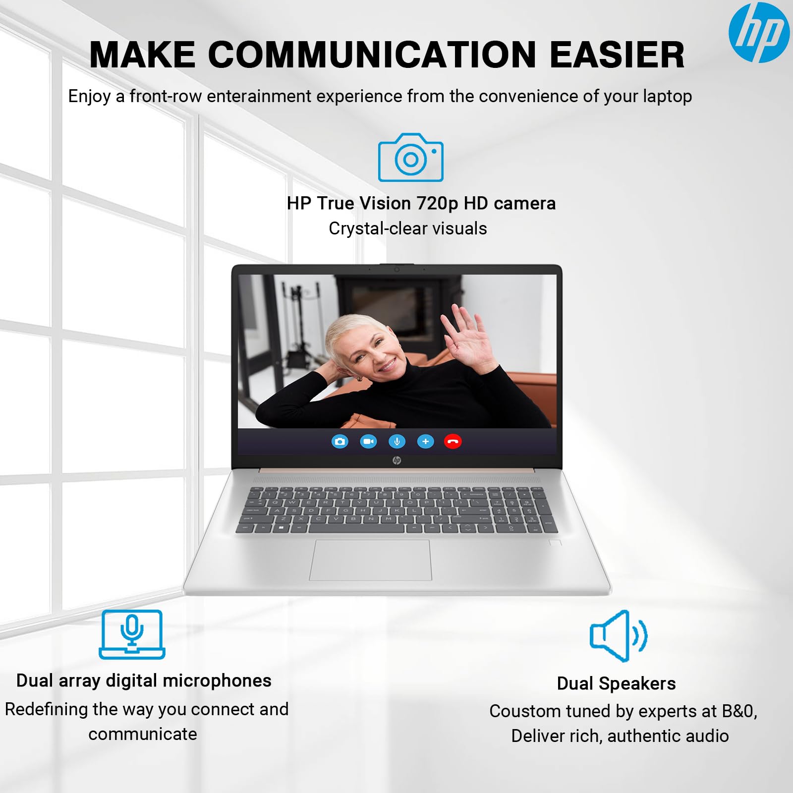HP 17 Touchscreen Laptop Computer, 17.3 Inch HD+ Touch Screen Business Laptop PC, Intel Core i7, 64GB RAM 2TB SSD+512GB Docking Set,Windows 11 Pro,Lifetime Office,10 Key,Backlit,Fingerprint, Rose Gold: 16GB RAM | 1.5TB Storage