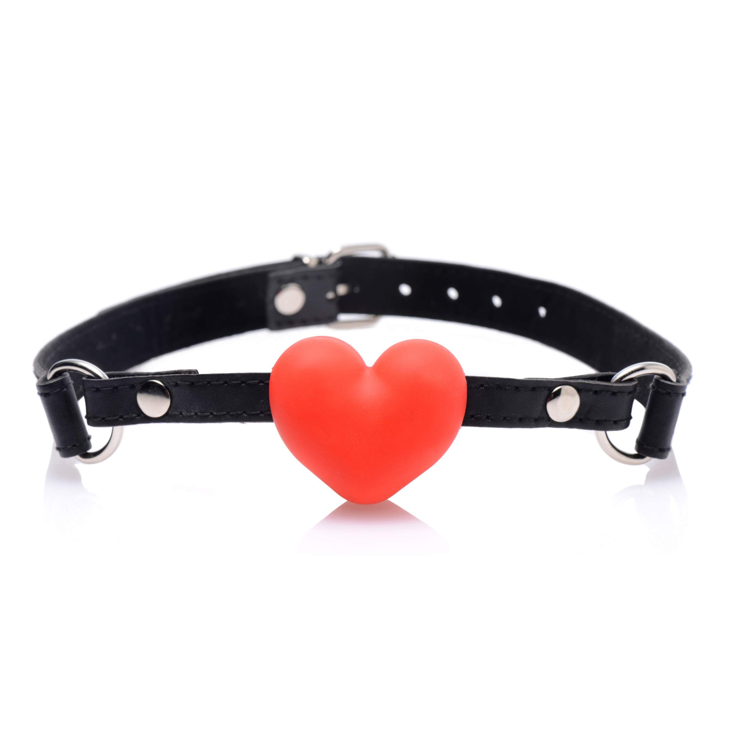 Frisky Heart Beat Silicone Heart Shaped Mouth Gag: Frisky Heart Beat Silicone Heart Shaped Mouth Gag