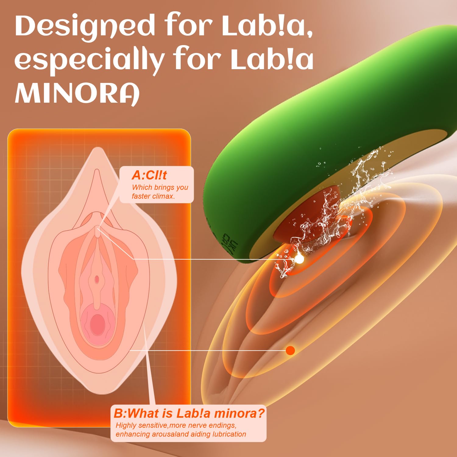 Vibrator Sex Toys for Women - MOOLIGlRL Upgraded Flapping Adult Toys Clitoral Stimulator Vibrater, 10 Modes Female Couples Adult Sex Toy Mini Egg Discreet Vibrators for Clit Nipple Anal Stimulation: Green