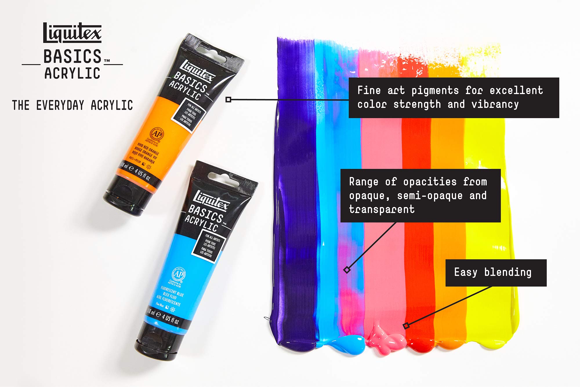 Liquitex BASICS Acrylic Paint, 118ml (4-oz) Tube, Parchment: Parchment 4 Fl Oz (Pack of 1)