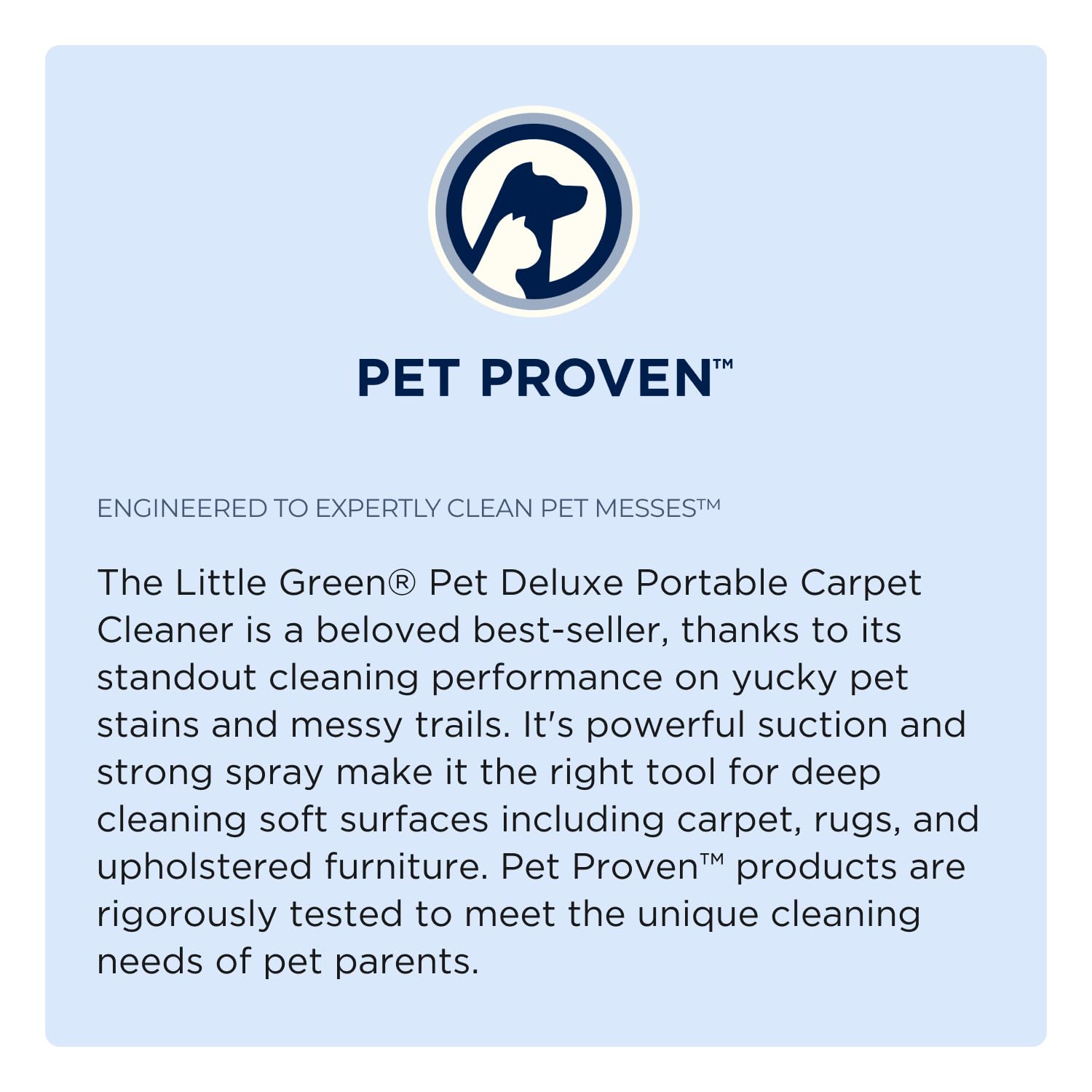 Bissell Little Green Pet Deluxe Portable Carpet Cleaner and Car/Auto Detailer, 3353, Gray/Blue thumbnail 2