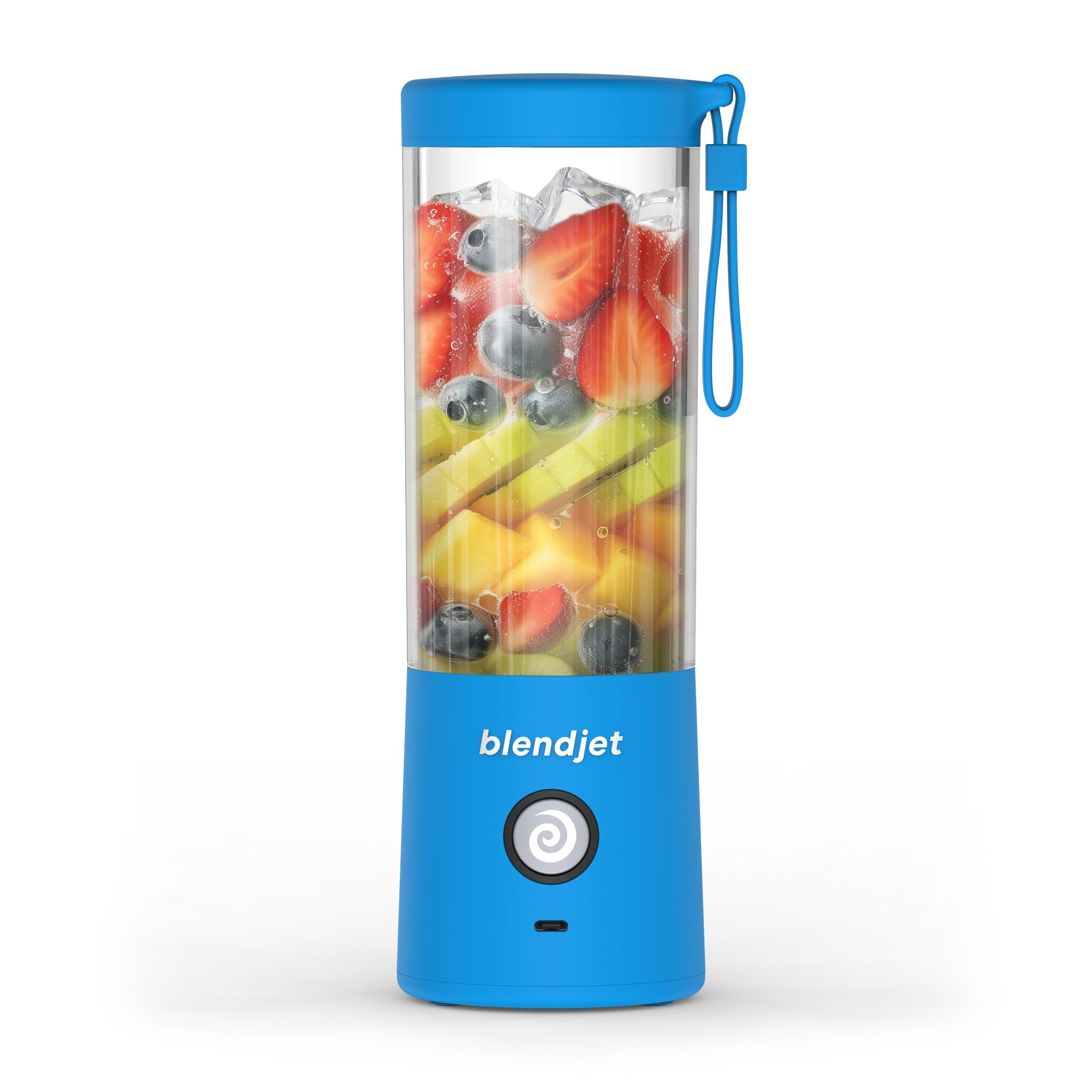 BlendJet Portable Blender for Smoothies & Shakes - 16oz BlendJet 2 Cordless Personal & Small Blender, USB-C Rechargeable & Self Cleaning - Quiet Mini Travel Blender with Stainless Steel Blade (Mint): BlendJet Portable Blender for Smoothies & Shakes - 16oz BlendJet 2 Cordless Personal & Small Blender, USB-C Rechargeable & Self Cleaning - Quiet Mini Travel Blender with Stainless Steel Blade (Ocean)