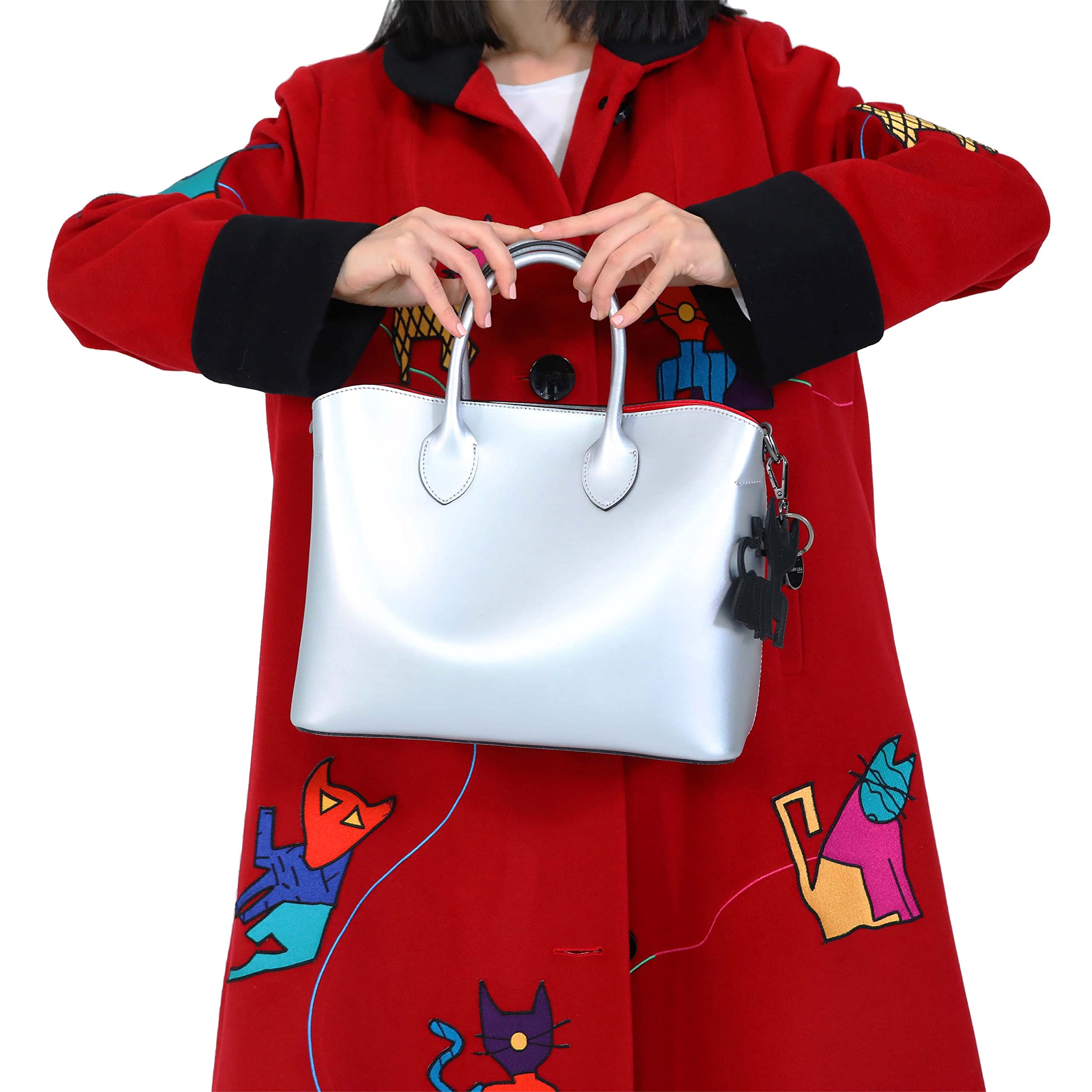 Robin Lisa New York Luxury Handbags for Women | Hand-made in Italy, Genuine Leather Madison Tote Bag