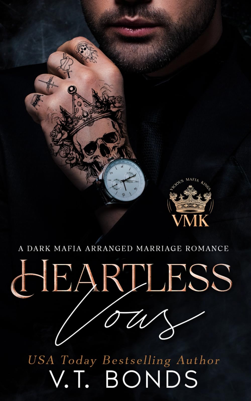Heartless Vows: A Dark Mafia Arranged Marriage Romance (Vicious Mafia Kings): Paperback