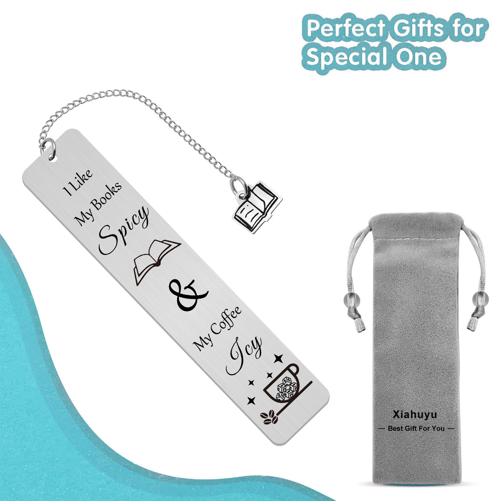 Spicy Bookmark Gifts for Reading Women Coffee Lovers Gift Ideas for Readers Book Marks for Book Lovers Bookish Librarian Book Club Gift Birthday Christmas Friendship Gifts for Women: Spicy Bookmark Gifts for Reading Women Coffee Lovers Gift Ideas for Readers Book Marks for Book Lovers Bookish Librarian Book Club Gift Birthday Christmas Friendship Gifts for Women