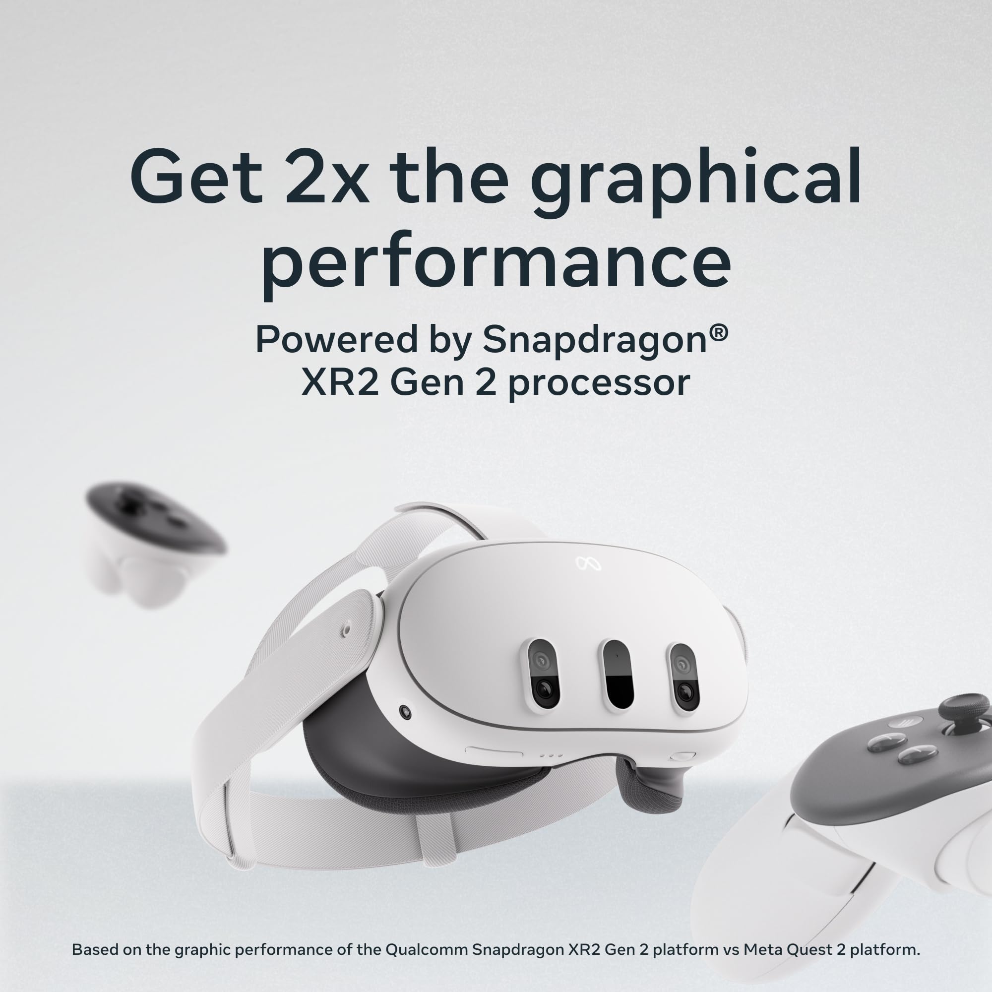 Meta Quest 3 512GB — The Most Powerful Quest — Ultimate Mixed Reality Experiences — Get a 3-Month Trial of Meta Horizon+ Included: 512GB Headset + Controllers, Refreshed Packaging