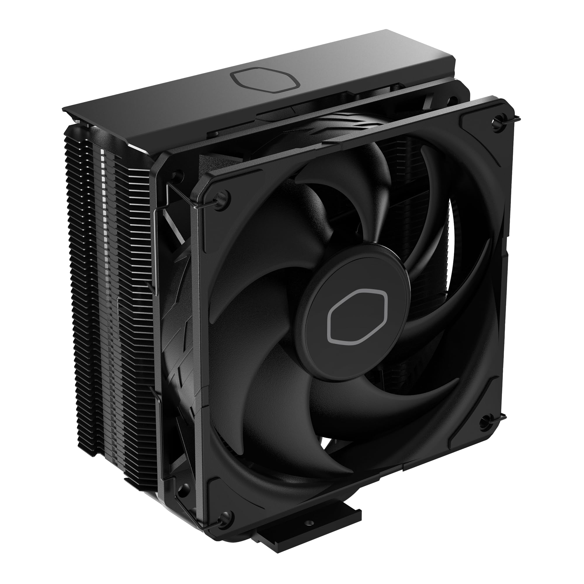 Cooler Master Hyper  CPU Air Cooler, SickleFlow 120 Edge PWM Fan, Aluminum Top Cover, 4 Copper Heat Pipes, 152mm Tall, AMD Ryzen AM5/AM4, Intel LGA 1851/1700/1200 Brackets thumbnail 1
