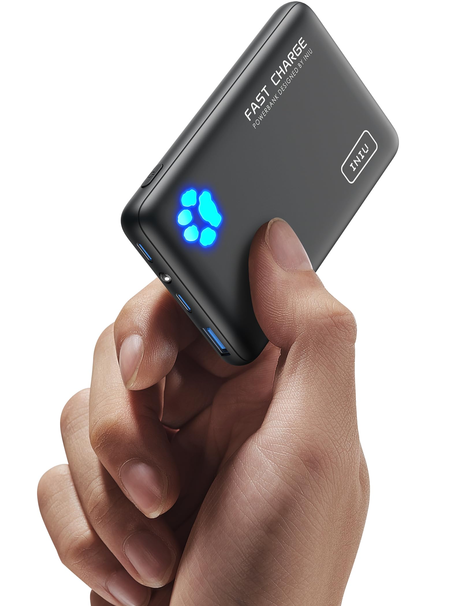 INIU Portable Charger, Slimmest 10000mAh 5V/3A Power Bank, USB C in&out High-Speed Charging Battery Pack, External Phone Powerbank Compatible with iPhone 16 15 14 13 12 Samsung S22 S21 Google iPad etc: INIU Portable Charger, Lightest 10000mAh 22.5W PD Power Bank, USB C in&Out Fast Charging Battery Pack, External Phone Powerbank Compatible with iPhone 16 15 14 13 Samsung S22 S21 Google iPad etc