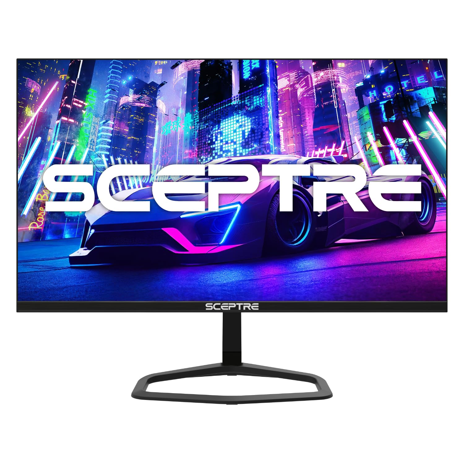 Sceptre 34-Inch Curved Ultrawide WQHD Monitor 3440 x 1440 R1500 up to 165Hz DisplayPort x2 99% sRGB 1ms Picture by Picture, Machine Black 2023 (C345B-QUT168): 27" 240HZ