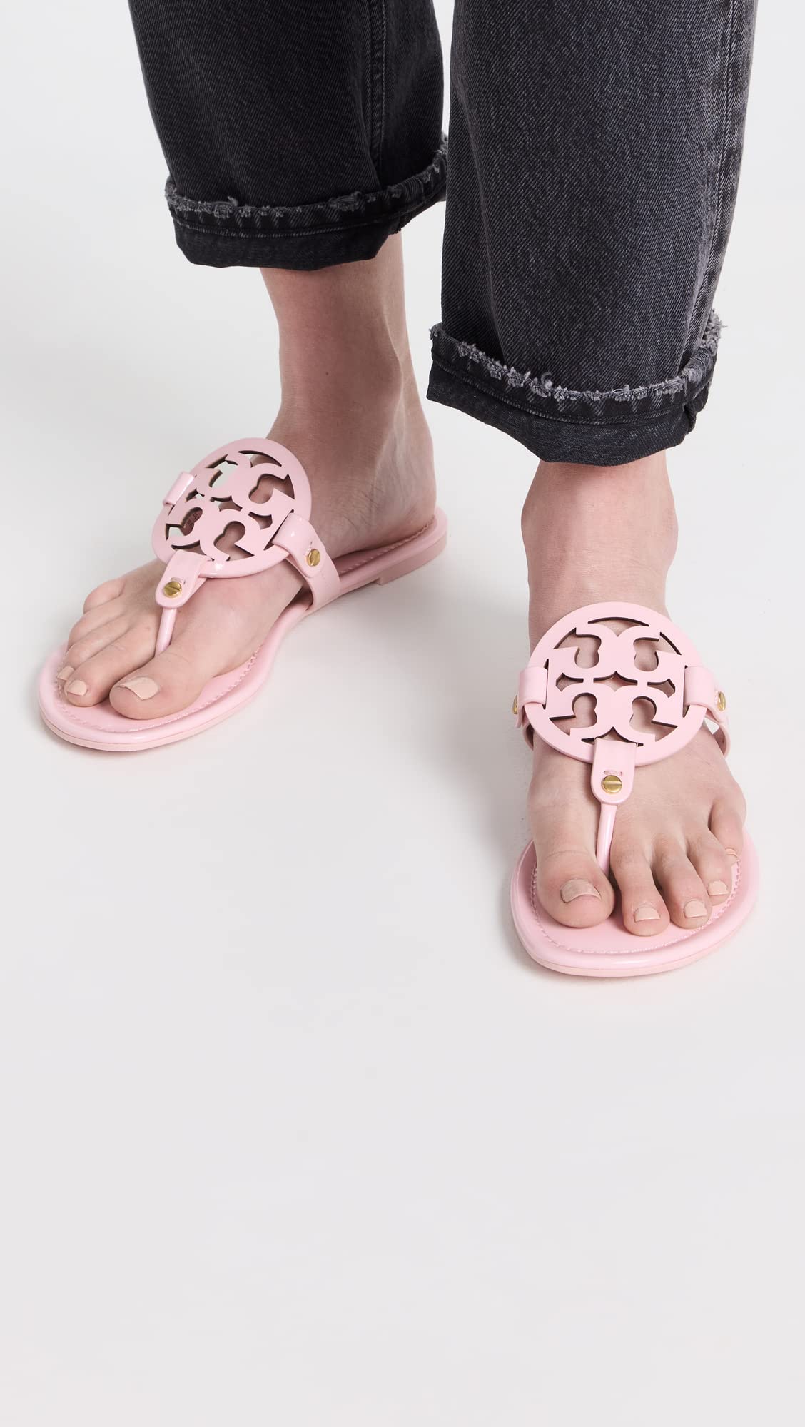 Tory Burch Women's Miller Embellished Sandals: 10 Petunia