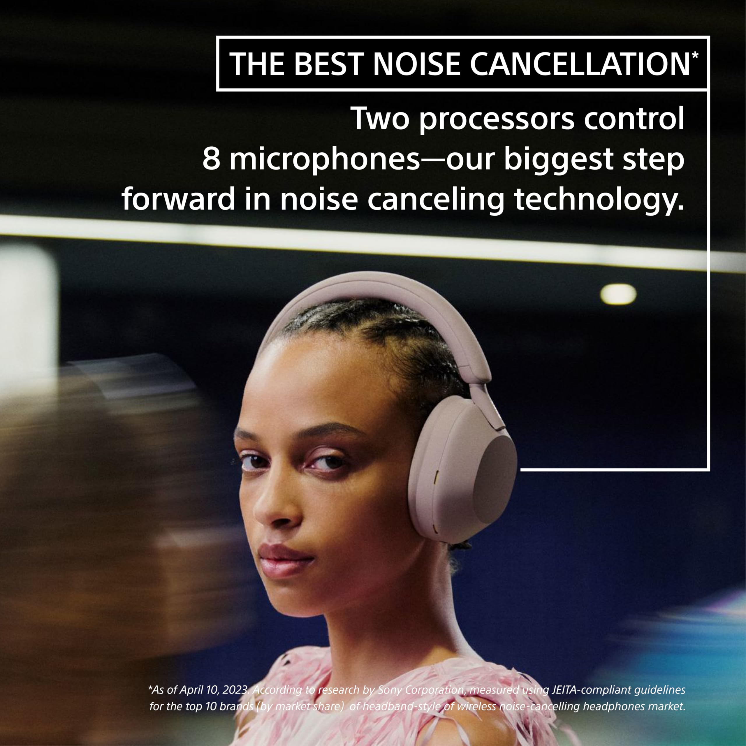 Sony WH-1000XM5 Premium Noise Canceling Headphones, Auto NC Optimizer, 30-Hour Battery, Alexa Voice Control,: Smoky Pink