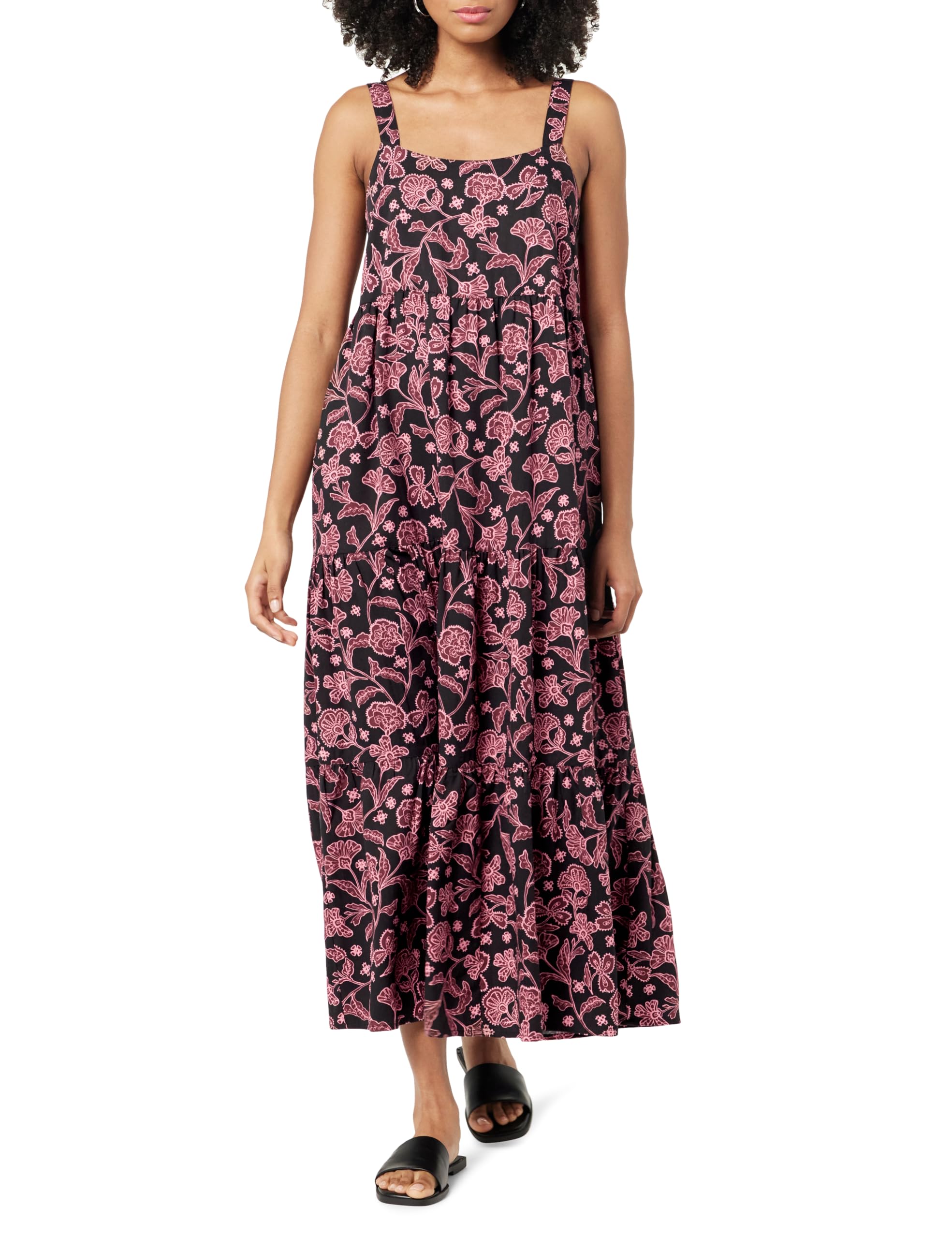 The Drop Women's Britt Tiered Maxi Tent Dress