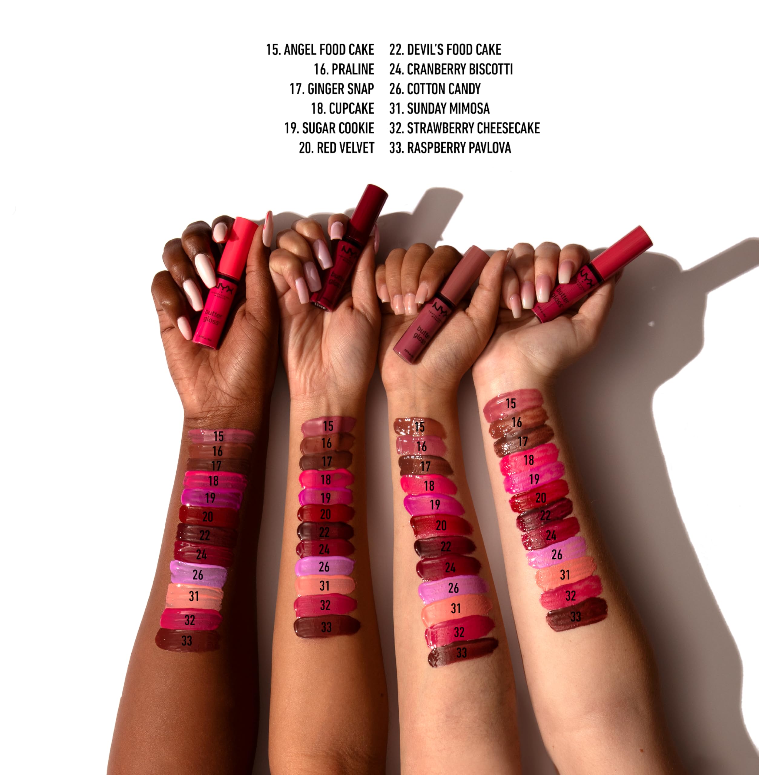NYX PROFESSIONAL MAKEUP Butter Gloss, Non-Sticky Lip Gloss - Licorice (Black): 09 Vanilla Cream Pie 0.27 Fl Oz (Pack of 1)