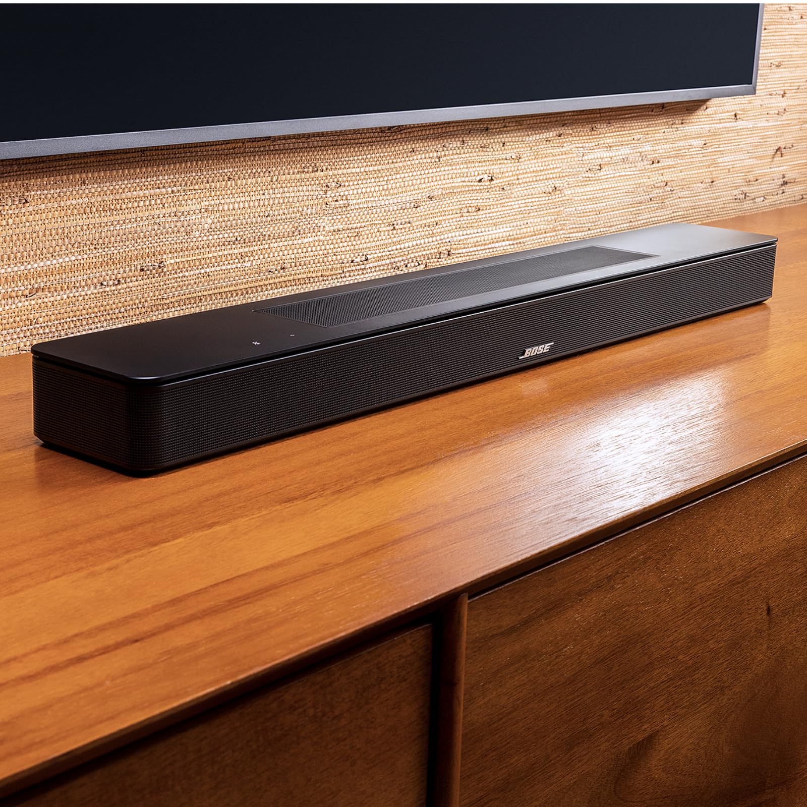 Bose Smart Dolby Atmos Soundbar, Bluetooth Soundbar Speaker with Voice Control and Amazon Alexa Built-in, Works with Google Assistant Capabilities, Black: Bose Smart Dolby Atmos Soundbar, Bluetooth Soundbar Speaker with Voice Control and Amazon Alexa Built-in, Works with Google Assistant Capabilities, Black