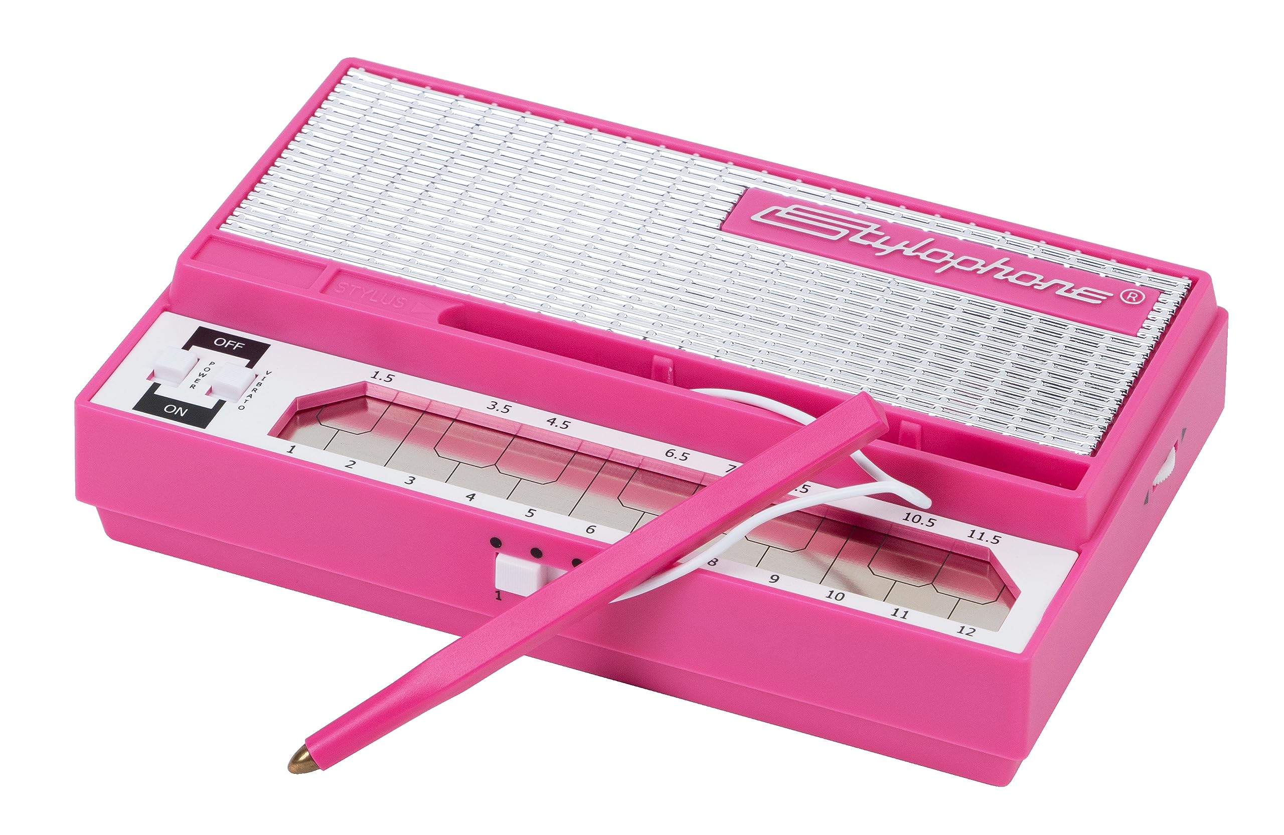 The Original Pocket Electronic Synthesizer | Synth Musical Instrument | Synthesizer Keyboard | Stylophone Instrument Synth: Pink