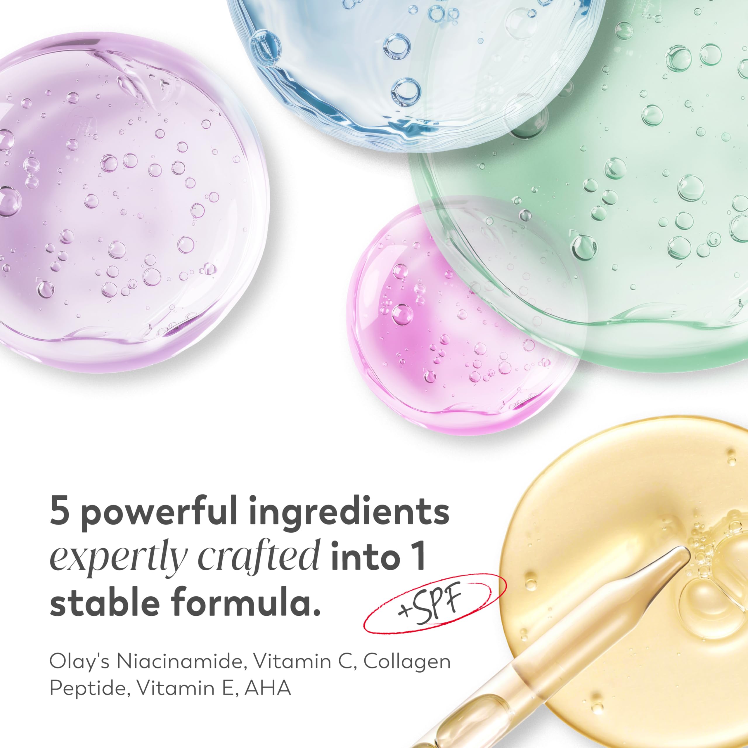 Olay Super Cream with Sunscreen SPF 30, Trial Size, Lightweight Face Moisturizer with Sun Protection, 5-in-1 Skin Care Benefits - Hydrating, Brightening, Firming - Niacinamide, Vitamin C, 15 mL: 0.5 Fl Oz (Pack of 1)