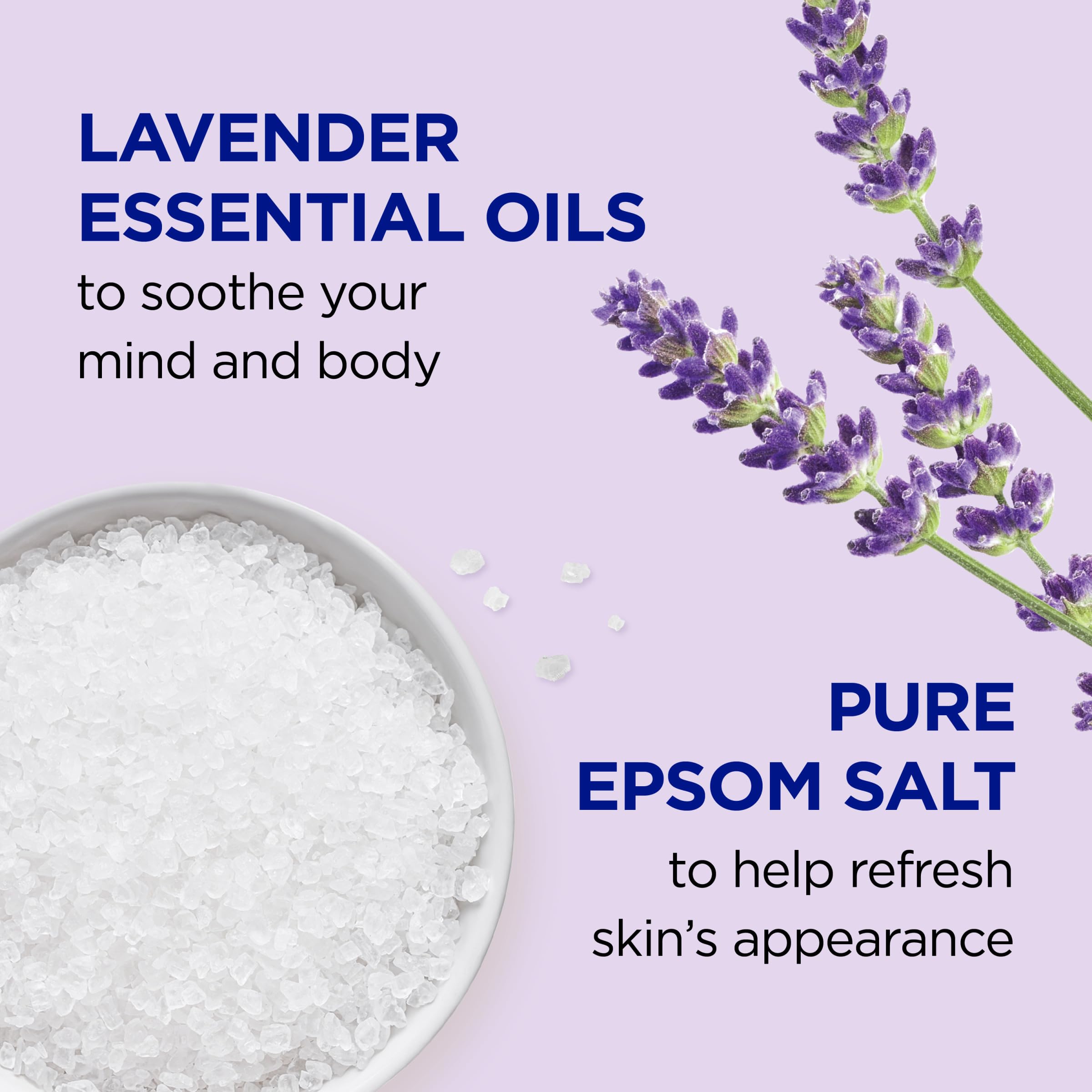 Dr Teal's Body Wash with Pure Epsom Salt, Soothe & Sleep with Lavender, 24 fl oz (Pack of 2) thumbnail 2