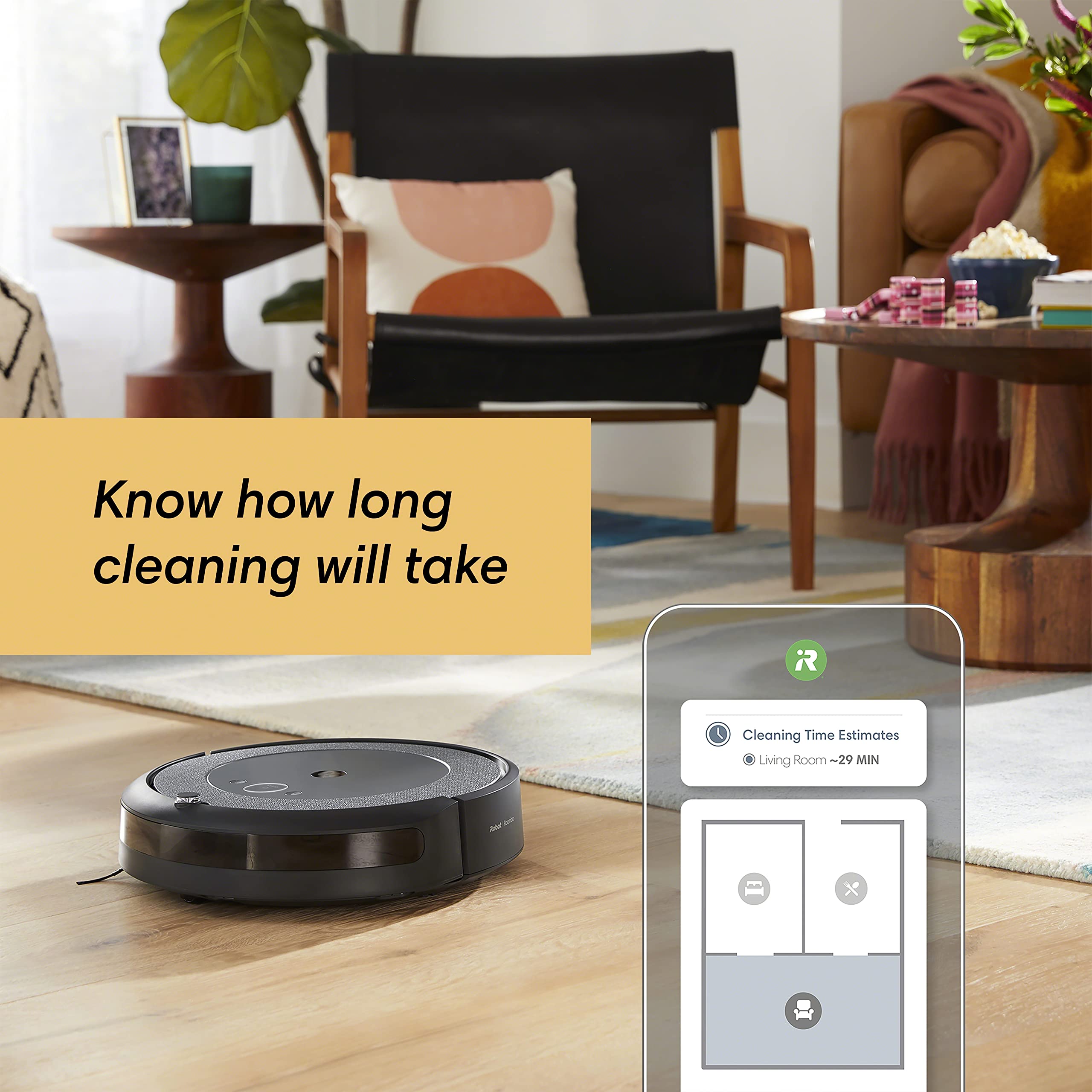 iRobot  Self-Emptying Robot Vacuum and Mop, Clean by Room with Smart Mapping, Empties Itself for Up to 60 Days, Works with Alexa, Personalized Cleaning OS: Roomba i3+ &amp; M6 Mop