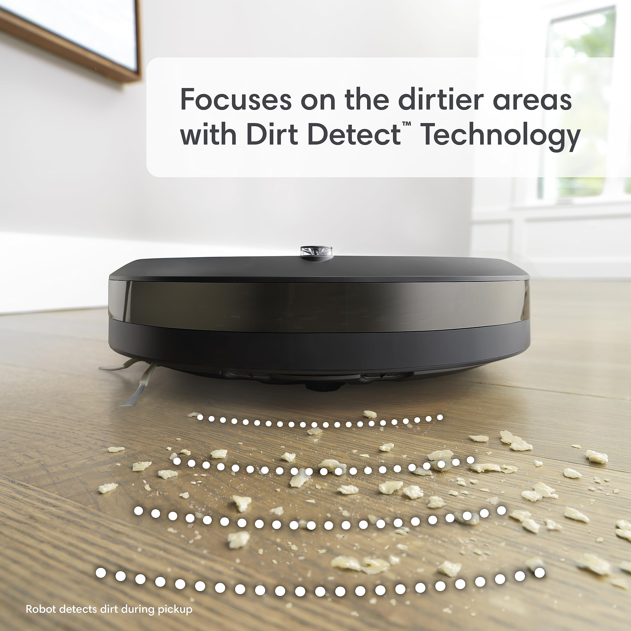 iRobot  Self-Emptying Robot Vacuum and Mop, Clean by Room with Smart Mapping, Empties Itself for Up to 60 Days, Works with Alexa, Personalized Cleaning OS: Roomba Combo i5+