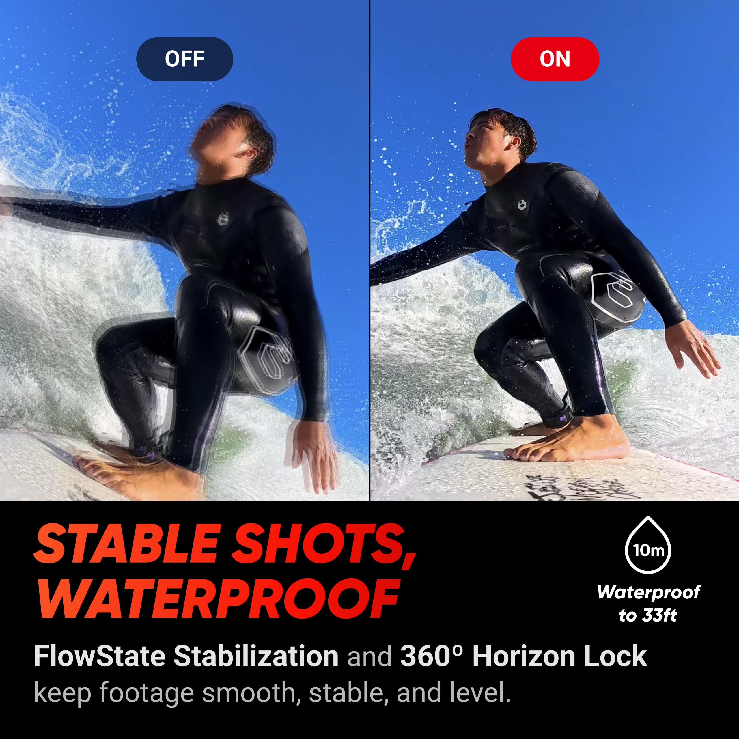 Insta360 Ace Pro - Waterproof Action Camera Co-Engineered with Leica, Flagship 1/1.3" Sensor and AI Noise Reduction for Unbeatable Image Quality, 4K120fps, 2.4" Flip Screen & Advanced AI Features: GPS Kit