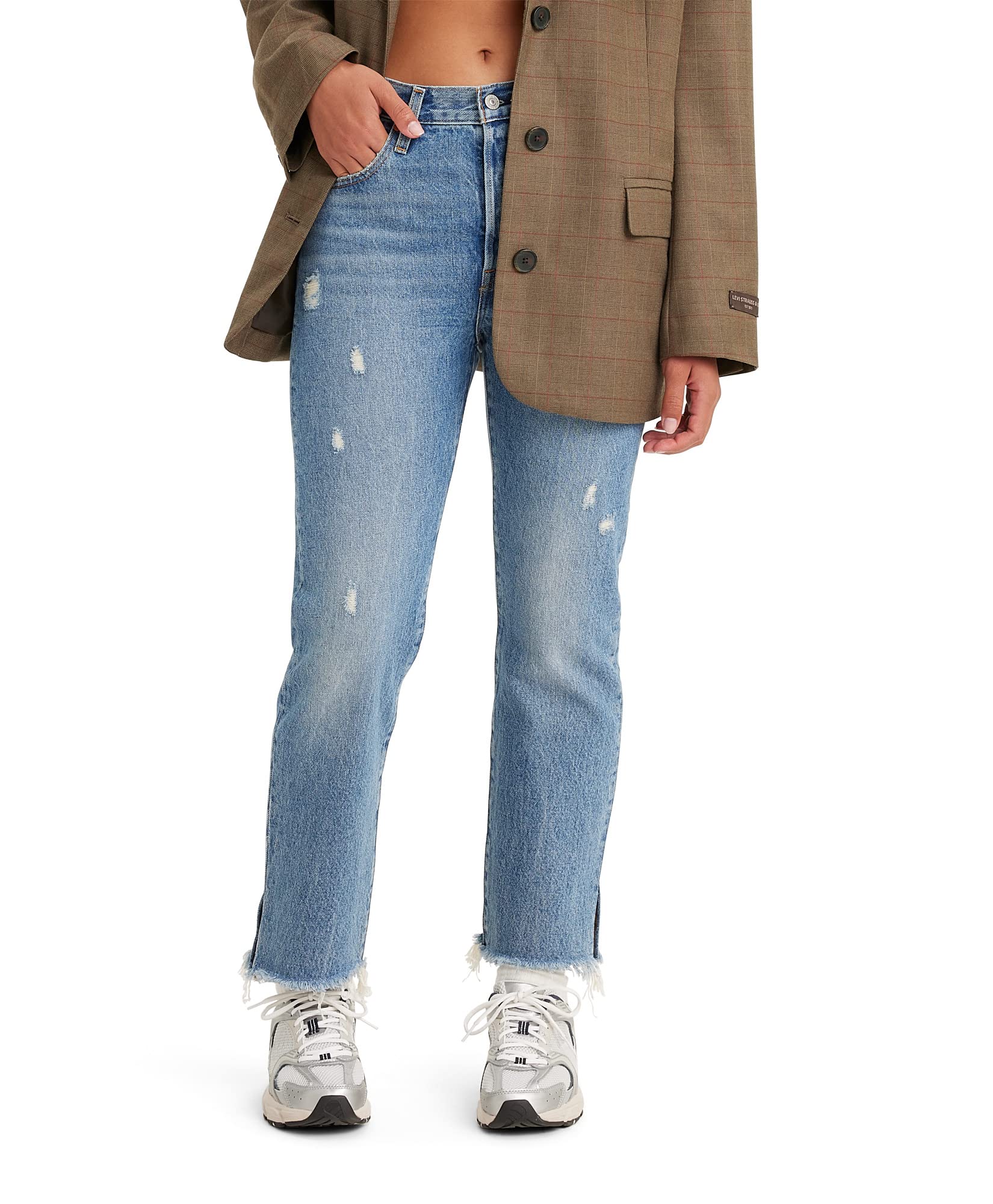 Levi's Women's Premium 501 Crop Jeans thumbnail 1