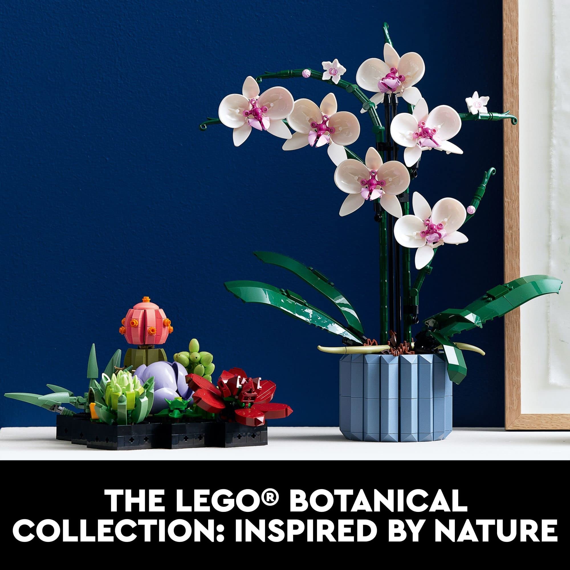 LEGO Botanicals Orchid - Artificial, Fake Indoor Flowers Building Set for Home, Kitchen, Desk Decoration, Adults Ages 18+ - Gift for Mother's Day - 10311 - Image 6