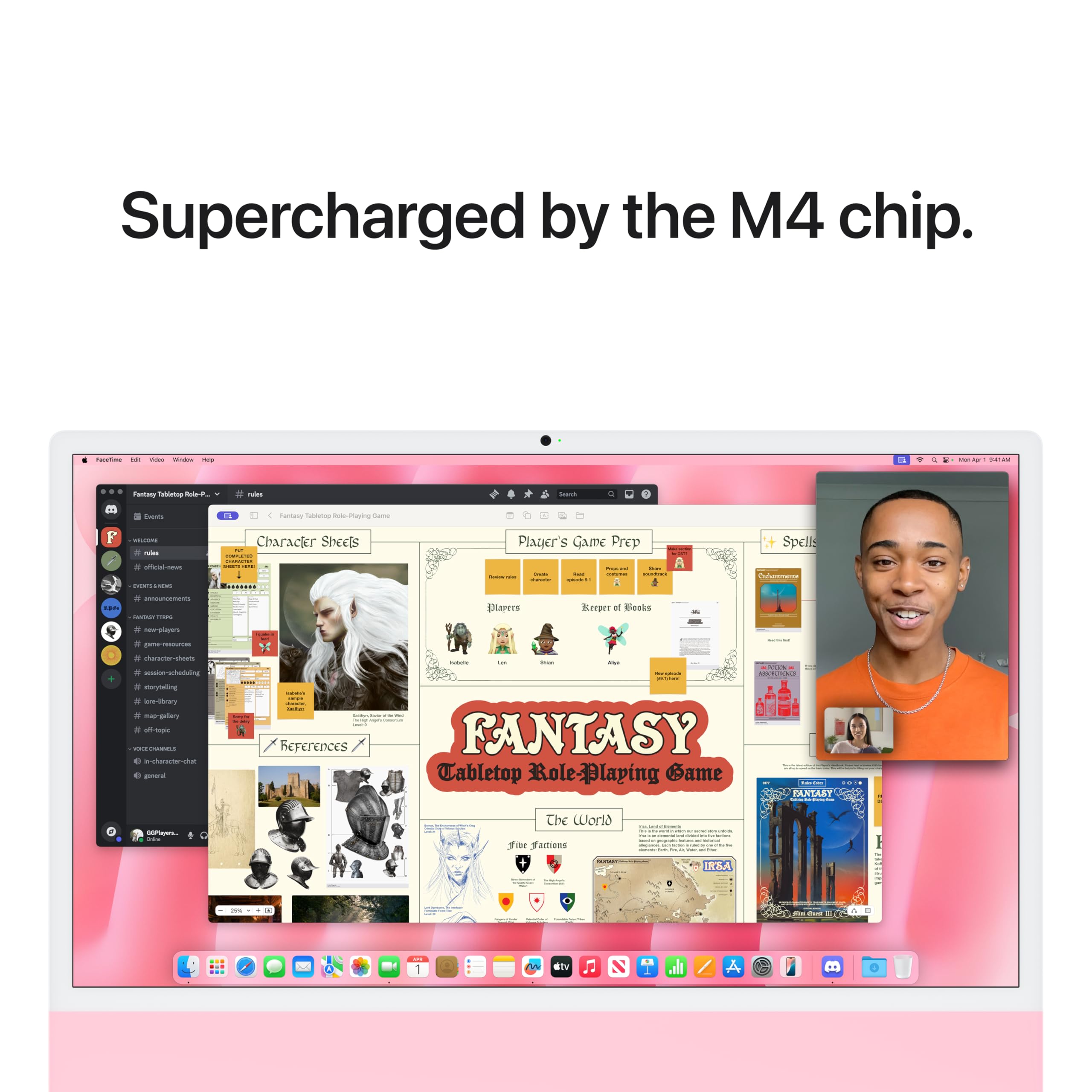 Apple 2024 iMac All-in-One Desktop Computer with M4 chip with 10-core CPU and 10-core GPU: Built for Apple Intelligence, 24-inch Retina Display, 16GB Unified Memory, 512GB SSD Storage; Pink: Standard Glass 16GB Unified Memory, 512GB SSD Storage Pink without AppleCare+
