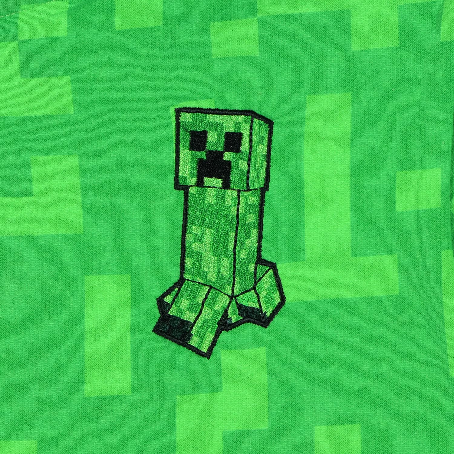 Seven Times Six Minecraft Jacket Boys Creeper Fleece Gamer Zip Up Hoodie