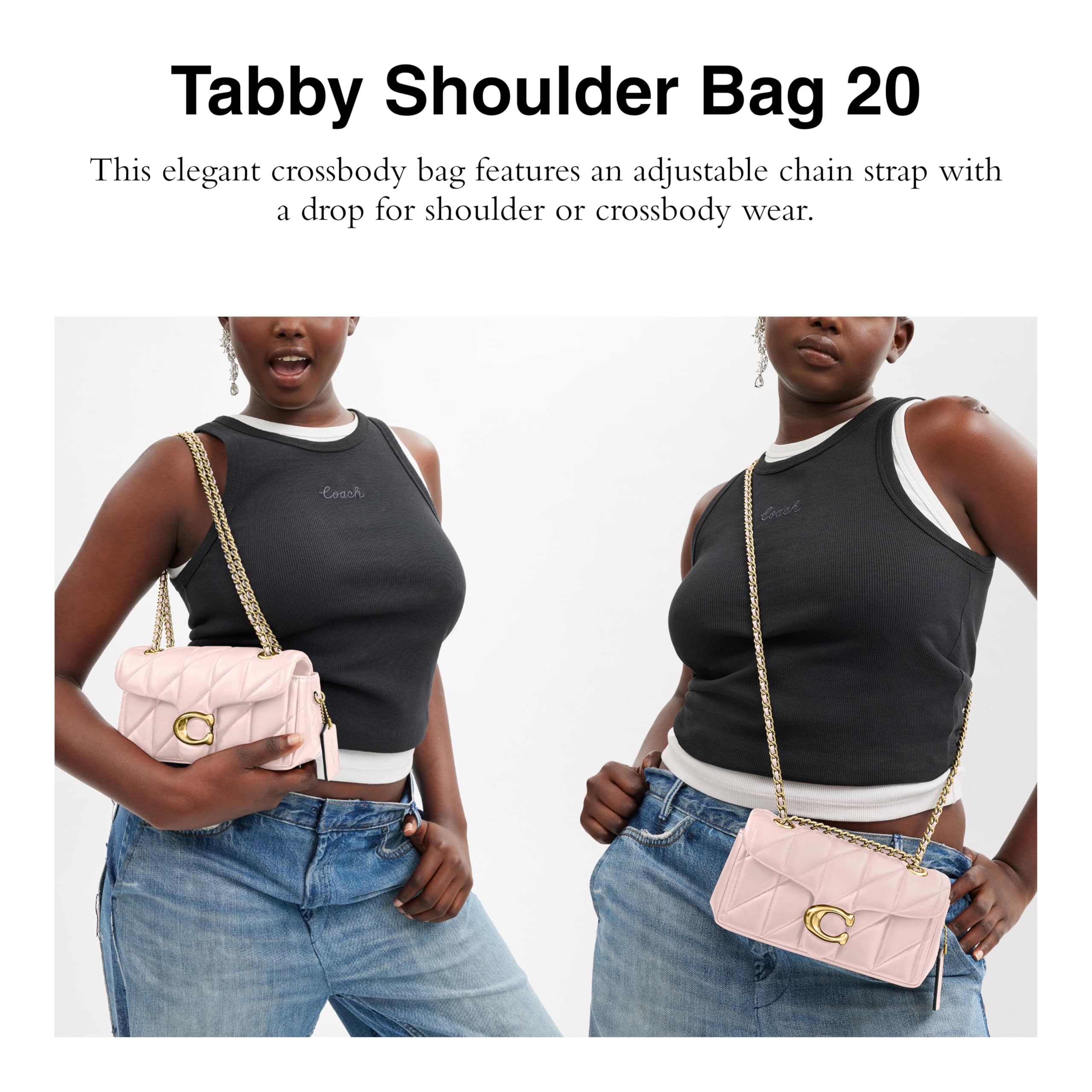 Coach Tabby Shoulder Bag 20: One Size Blush