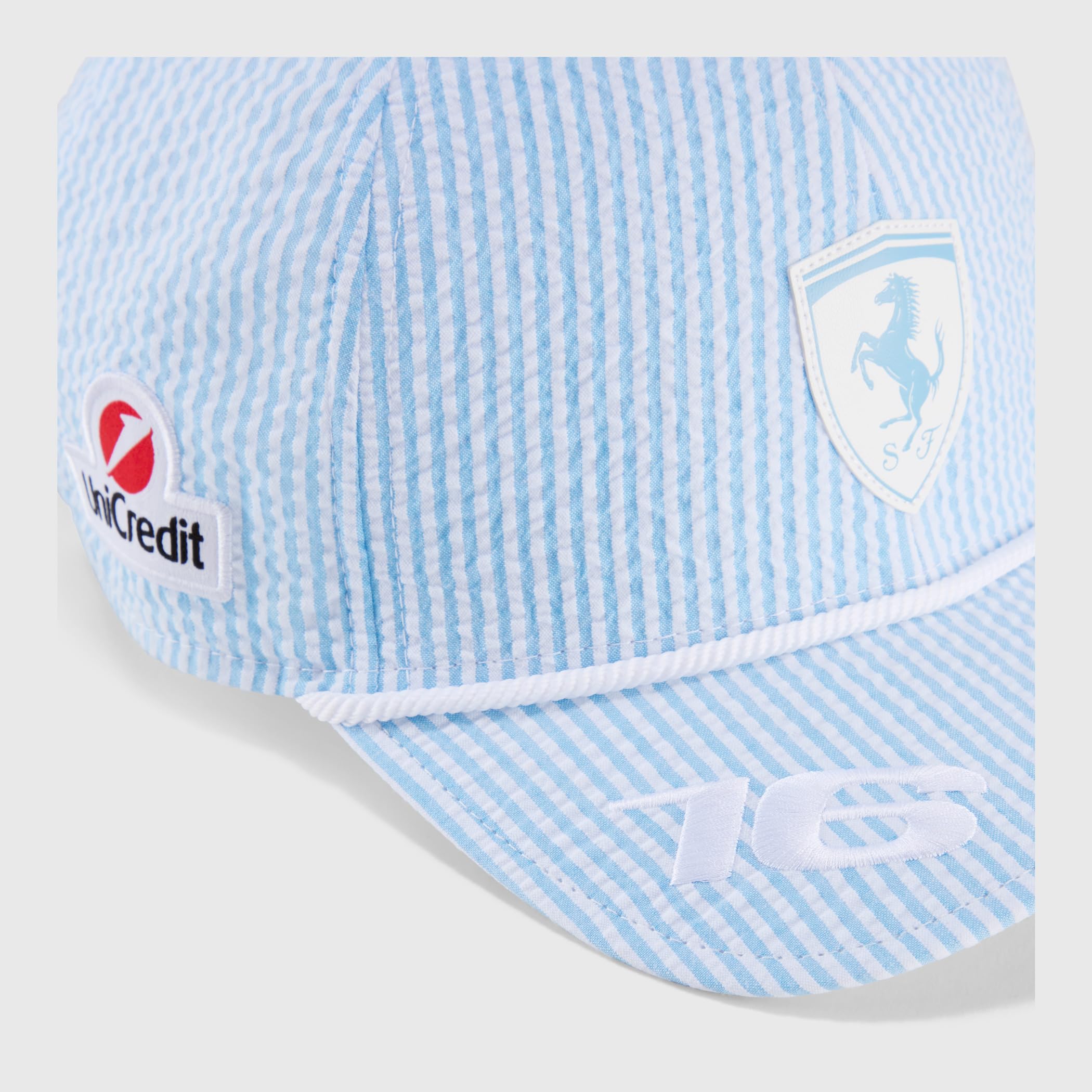 PUMA Scuderia Ferrari F1 - Charles Leclerc Monaco 2025 Special Edition Hat - White - One Size Fits Most