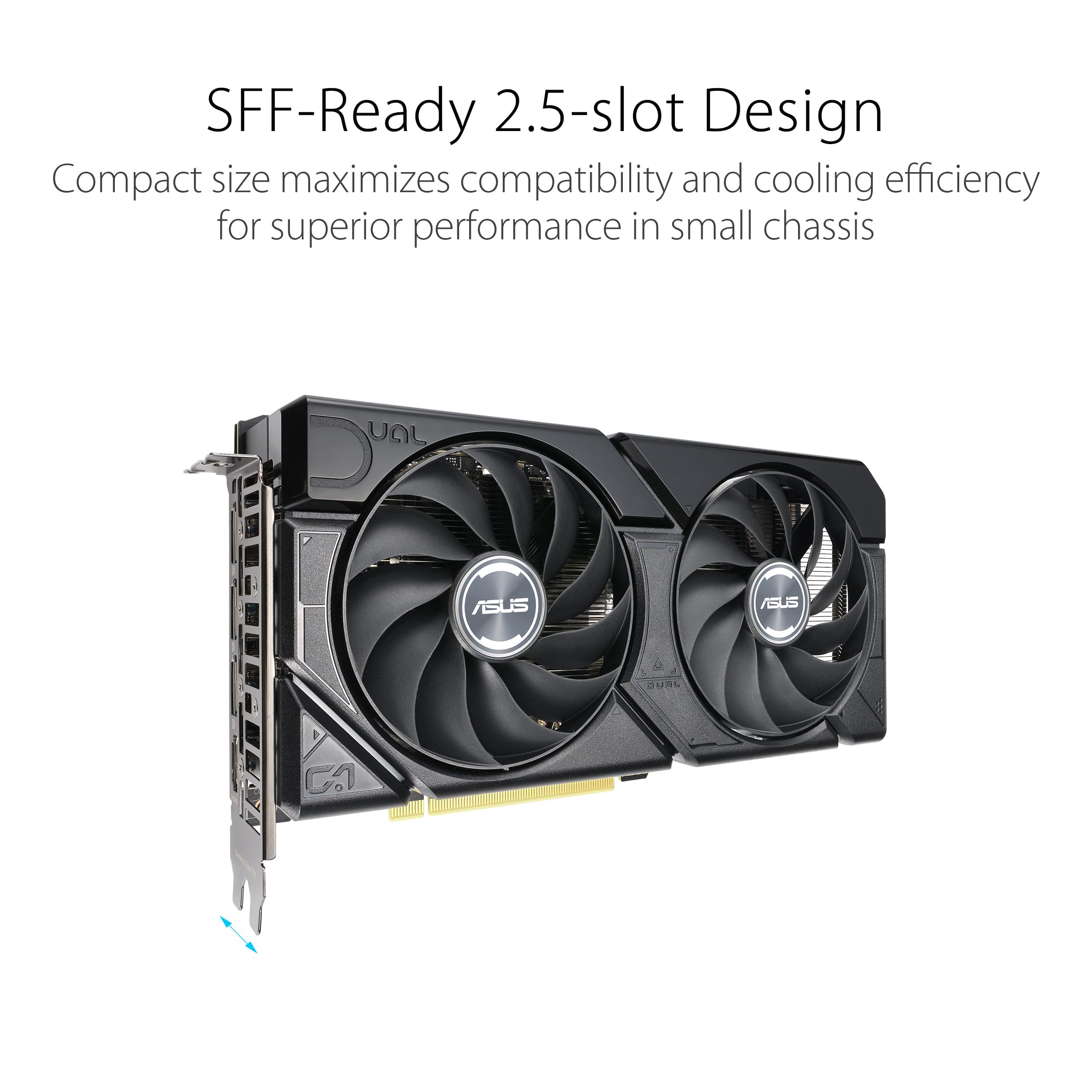 ASUS ProArt GeForce RTX™ 4070 OC Edition 12GB GDDR6X Graphics Card (PCIe 4.0, 12GB GDDR6X, DLSS 3, HDMI 2.1, DisplayPort 1.4a) thumbnail 2