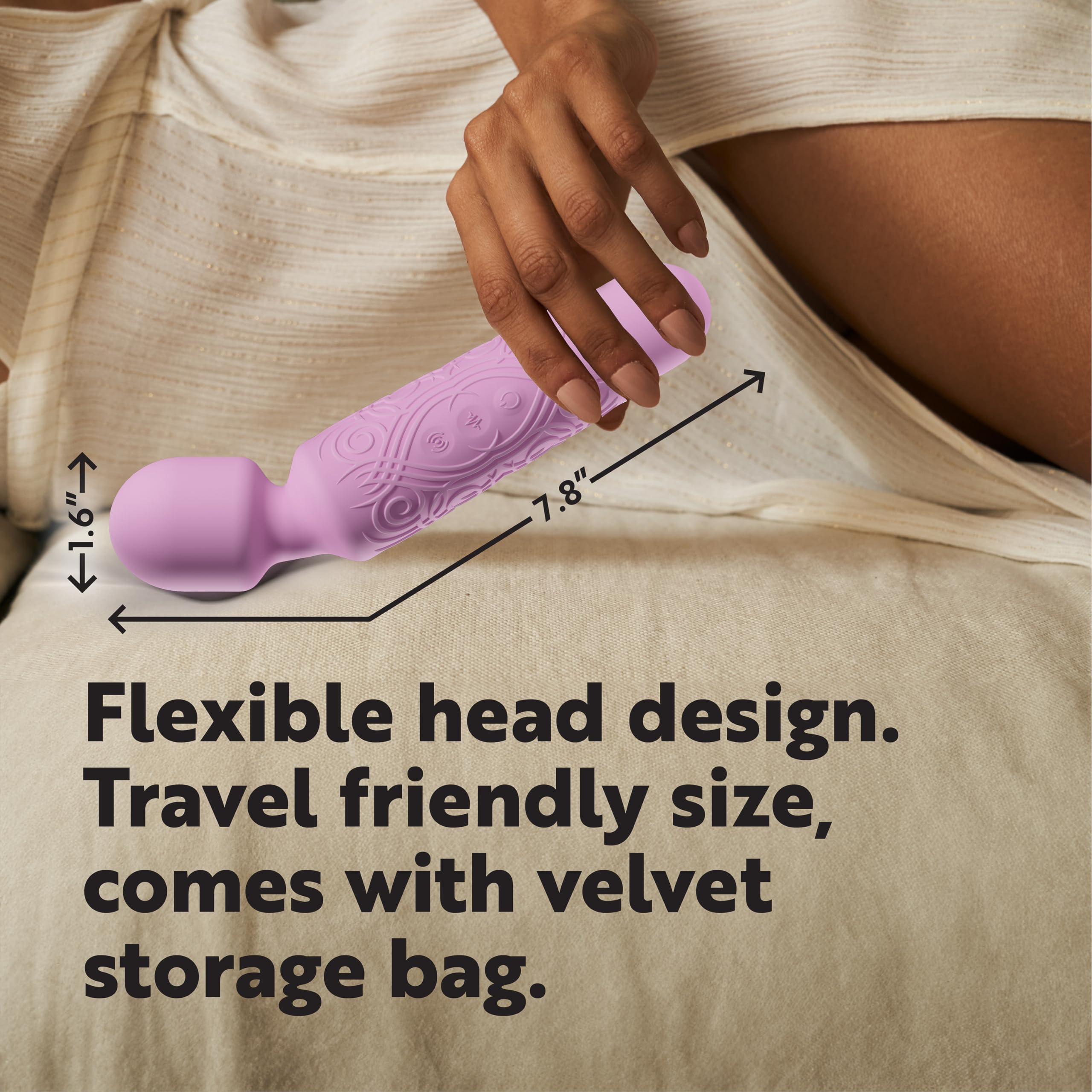 LuLu Vibrator, Vibrators, Womens Sex Toys, Female Sex Toy, Vibrater, Mini Vibrator Wand, Sexy Toys, Sexual Pleasure Tools for Women, Sextoy, Wand Vibrator - thumbnail 4