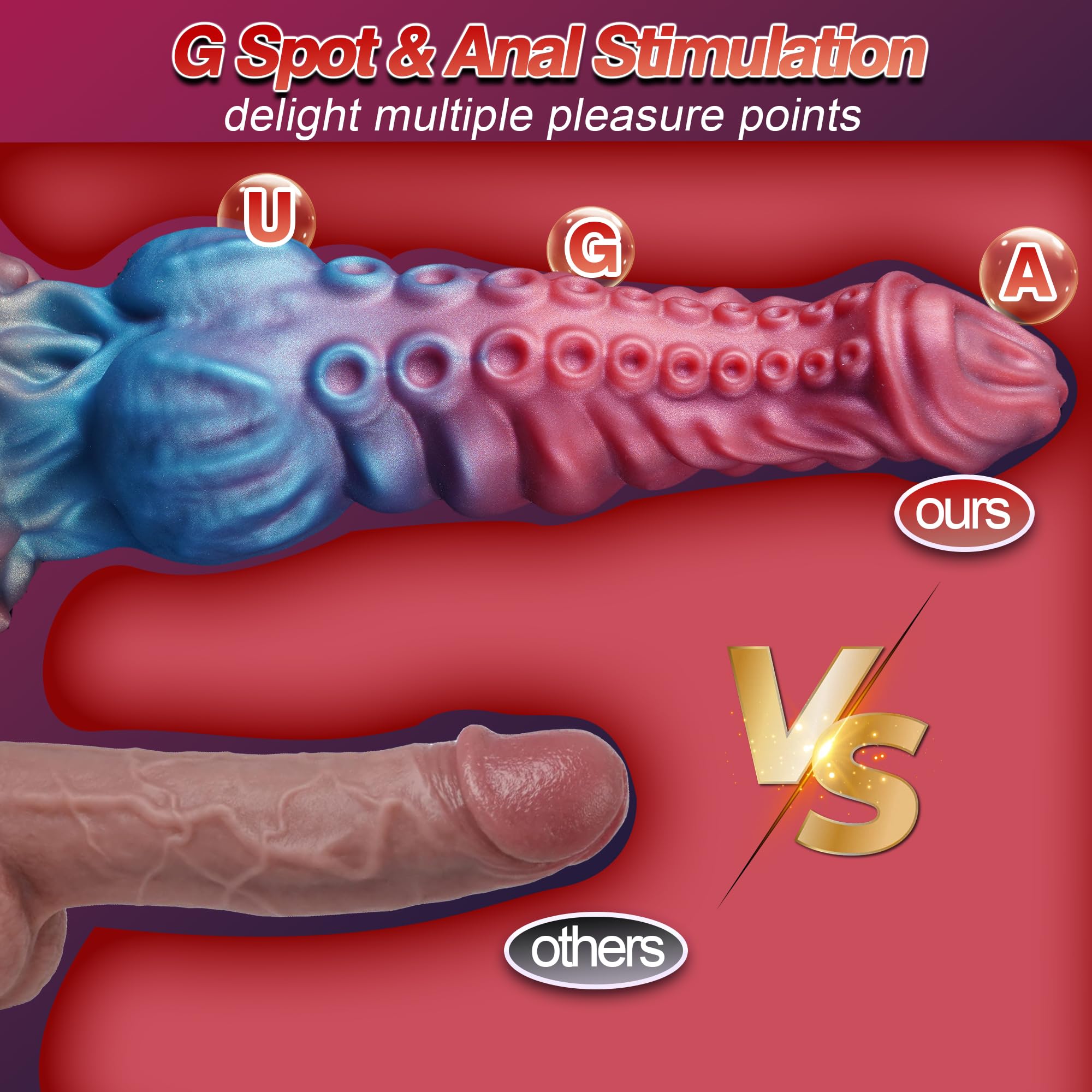9.7" Monster Dildo and 14" Long Dildo
