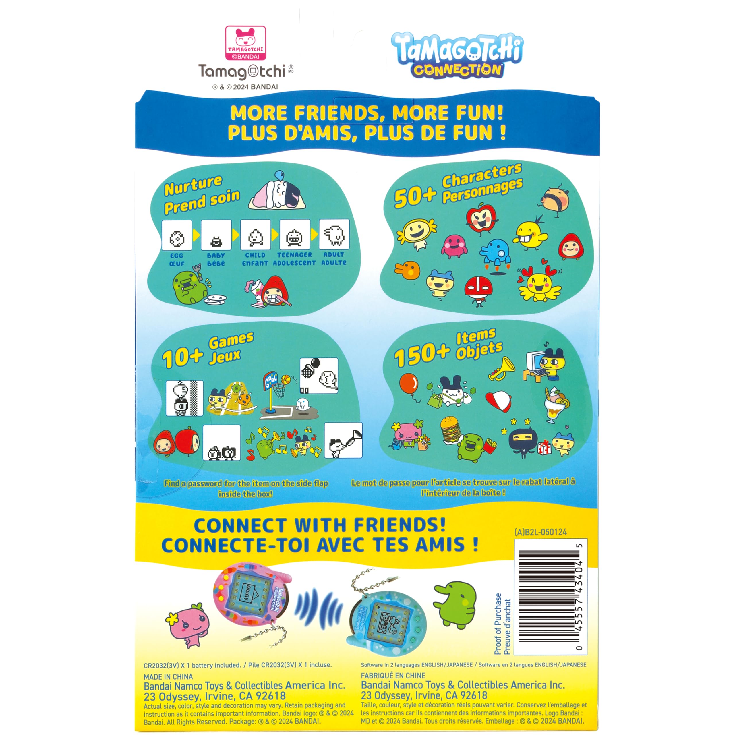 Tamagotchi Connection True Friends -: Clear Retro