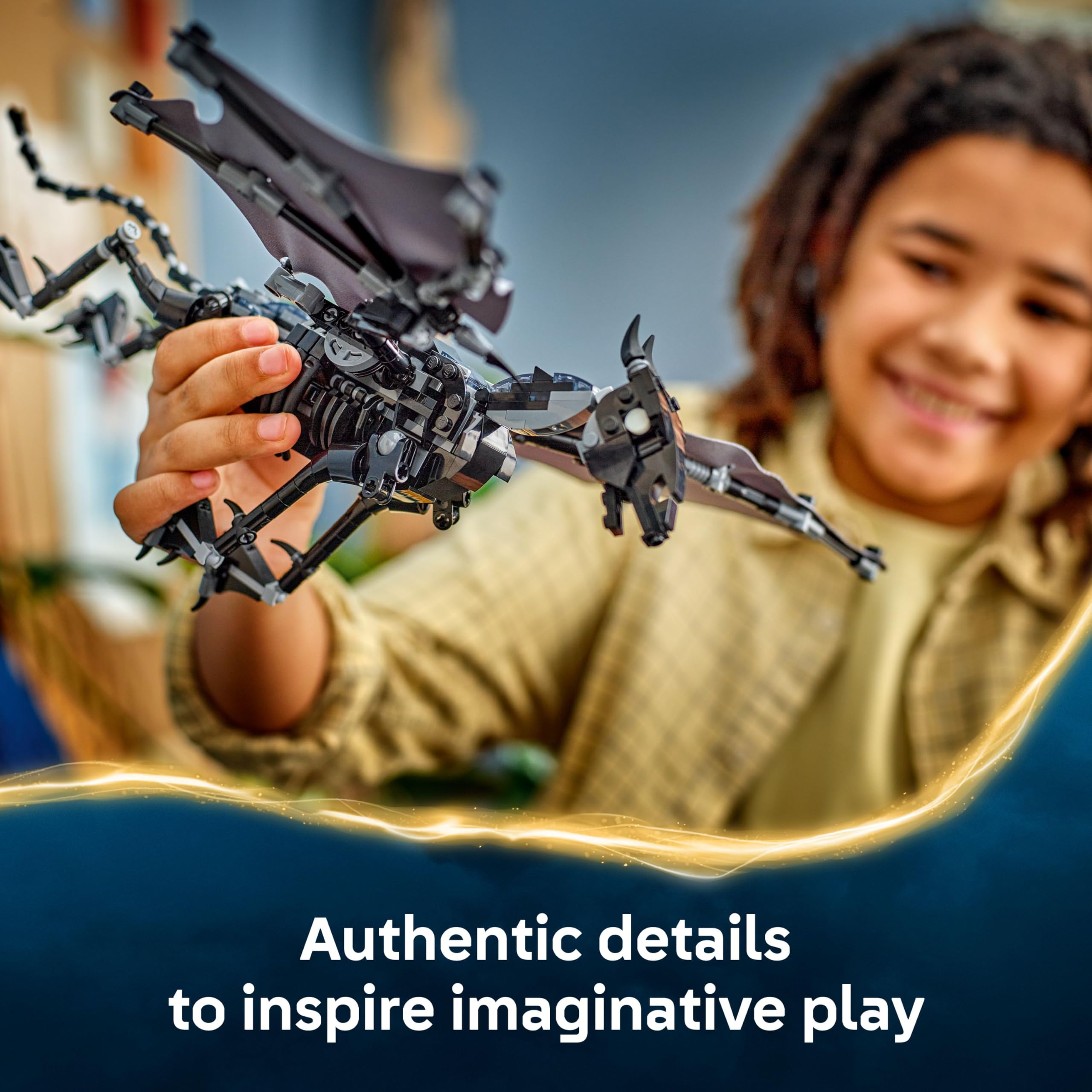 LEGO Harry Potter Thestral Family - Pretend Play Learning and Building Toy for Kids, Boys and Girls, Ages 10+ - Collectible Harry Potter Poseable Action Figures - Gift Idea for Birthdays - 76458