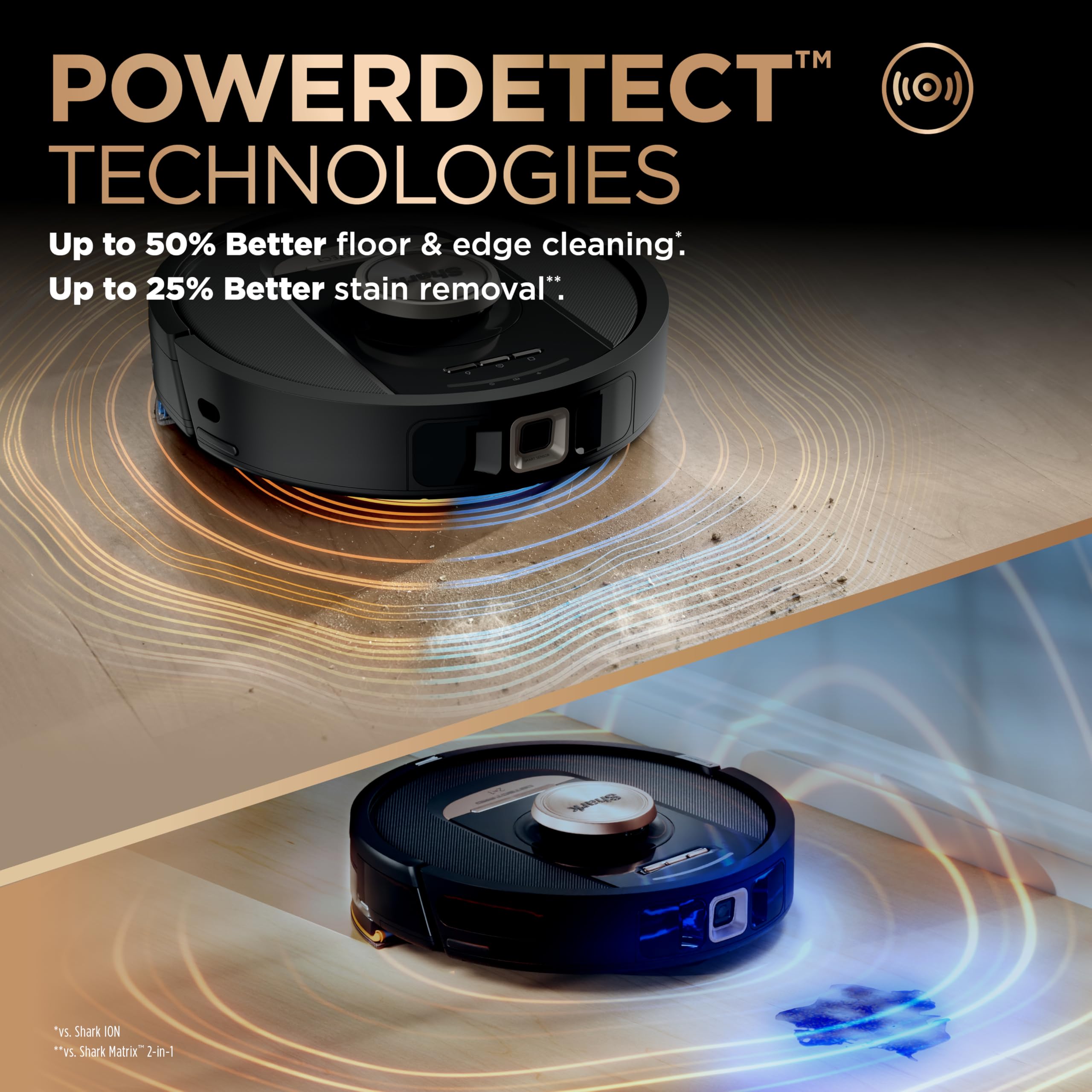 Shark Robot Vacuum & Mop Combo, PowerDetect NeverTouch Pro,Self-Emptying,Self-Refill with Self-Clean Pad Wash & Dry, 60-Day Debris Capacity,30-Day Refill Tank, 5PowerDetect Technologies,White,AV2800ZE: Shark Robot Vacuum & Mop Combo, PowerDetect NeverTouch Pro, Self-Emptying, Self-Refill with Self-Clean Pad Wash & Dry, 60-Day Debris Capacity, 30-Day Refill Tank, 5 PowerDetect Technologies, RV2820ZE