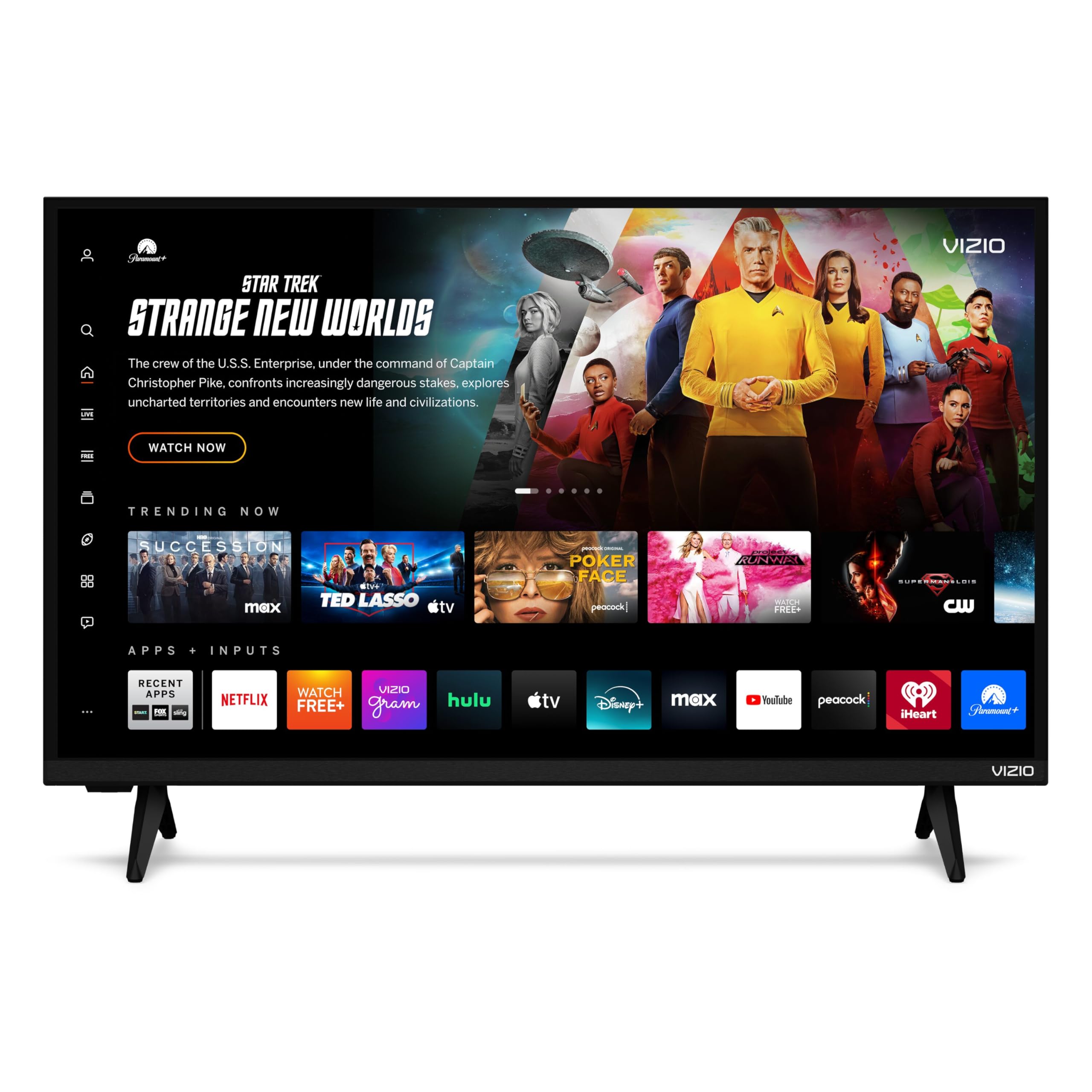 VIZIO 32-inch Full HD 1080p Smart TV with DTS Virtual: X, Alexa Compatibility, Google Cast Built-in, Bluetooth Headphone Capable, (VFD32M-08 New): 32 inch