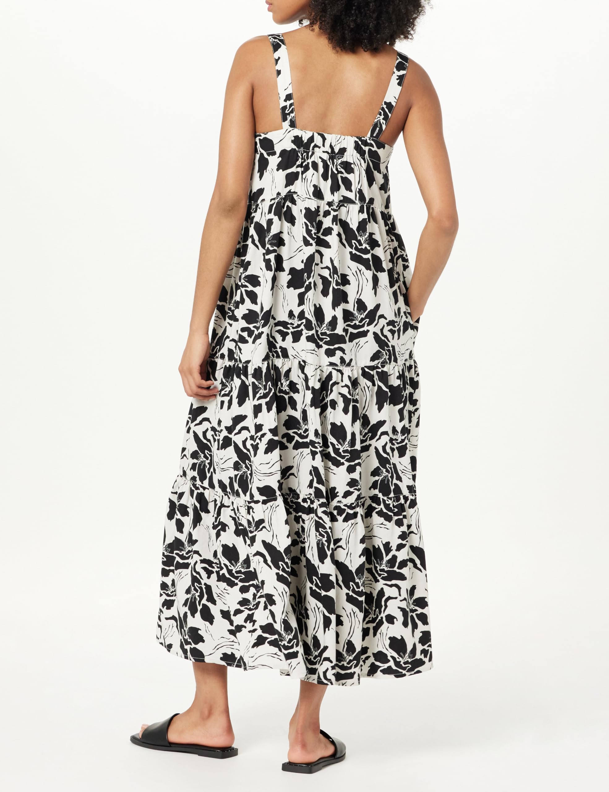 The Drop Women's Britt Tiered Maxi Tent Dress