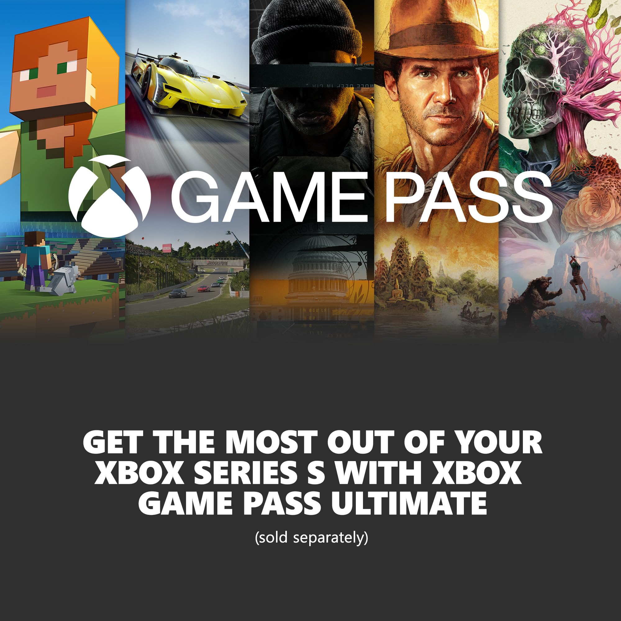 Microsoft Xbox Series S 512GB SSD Console - Includes Xbox Wireless Controller - Up to 120 frames per second - 10GB RAM 512GB SSD - Experience high dynamic range - Xbox Velocity Architecture: Series S 1TB + Controller