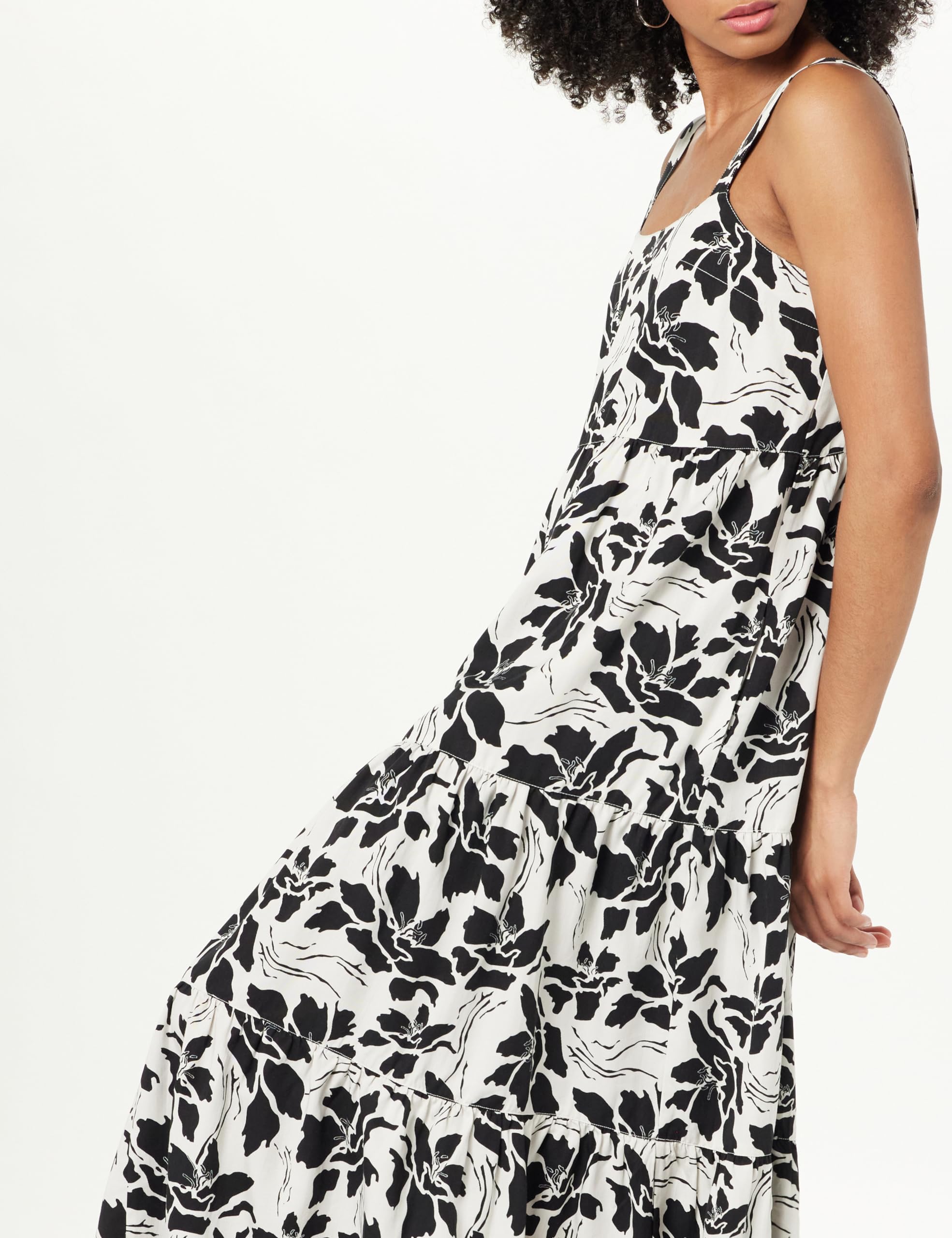 The Drop Women's Britt Tiered Maxi Tent Dress